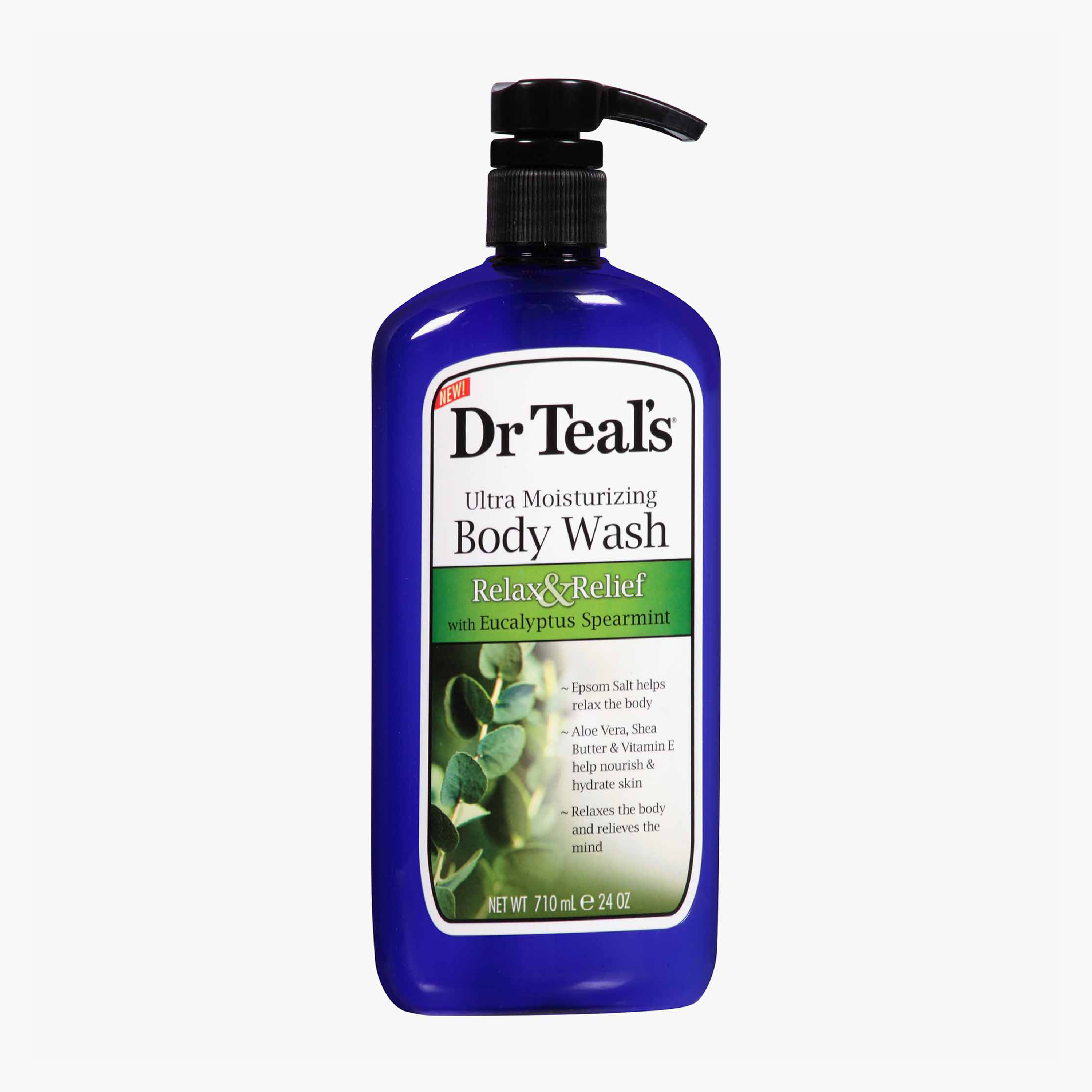 Dr Teal's Eucalyptus & Spearmint Epsom Salt Body Wash - 710 ml-beautyandpersonalcare-bathandbody-bathandshower-bodywash-image-1