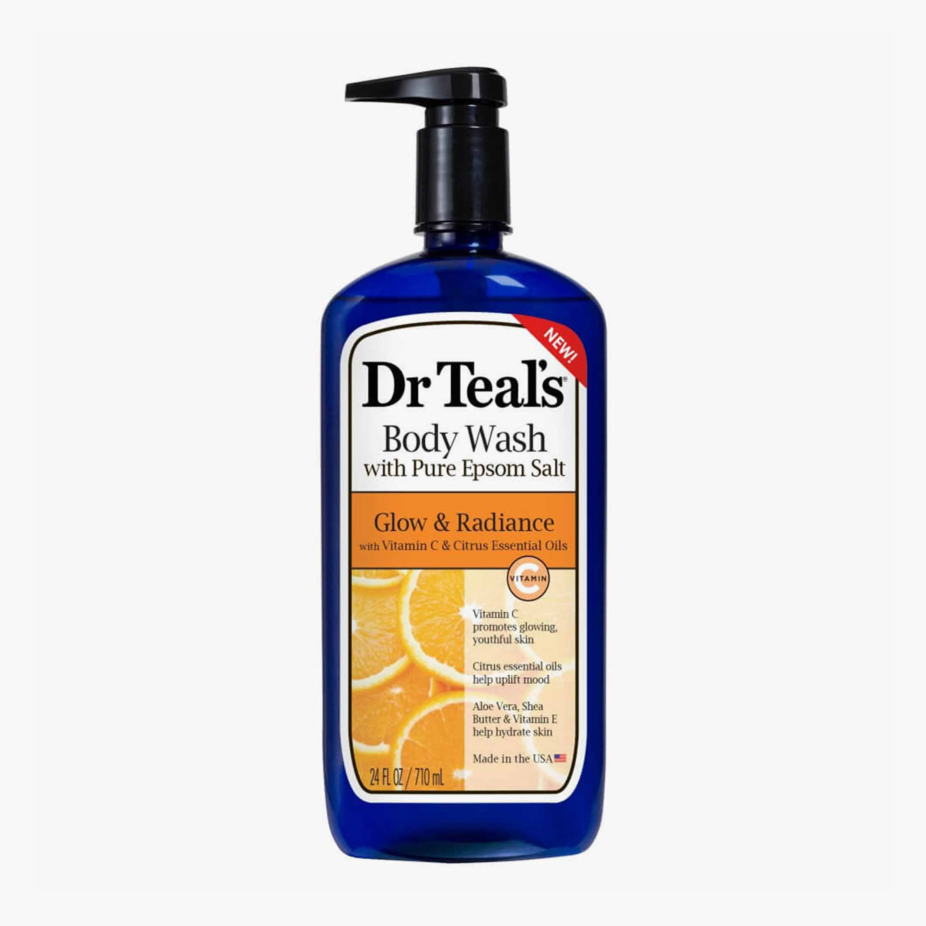 Dr Teal's Vitamin C & Citrus Oils Epsom Salt Body Wash - 710 ml-beautyandpersonalcare-bathandbody-bathandshower-bodywash-image-1