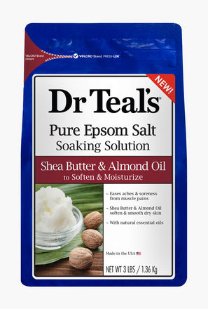 Dr Teal's Shea Butter & Almond Oil Epsom Bath Salt -  1.36 Kg-lsbeauty-bathandbody-bathsaltsandbombs-0