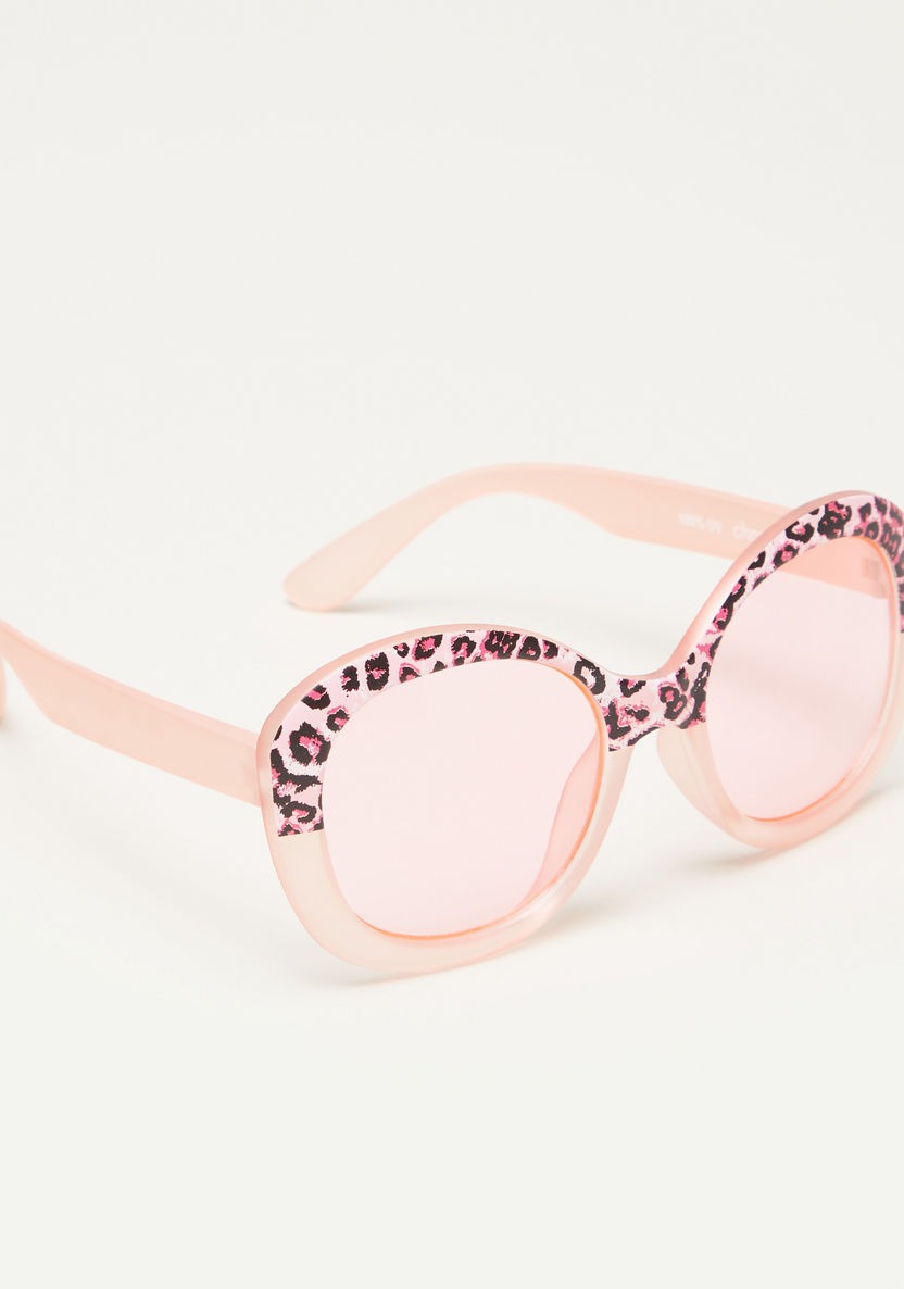 Charmz Full Rim Printed Sunglasses with Nose Pads-Sunglasses-image-0