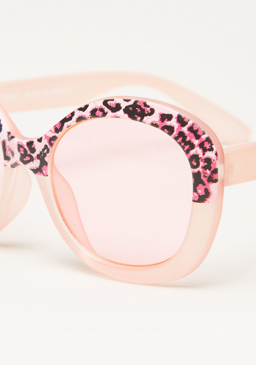 Charmz Full Rim Printed Sunglasses with Nose Pads-Sunglasses-image-1