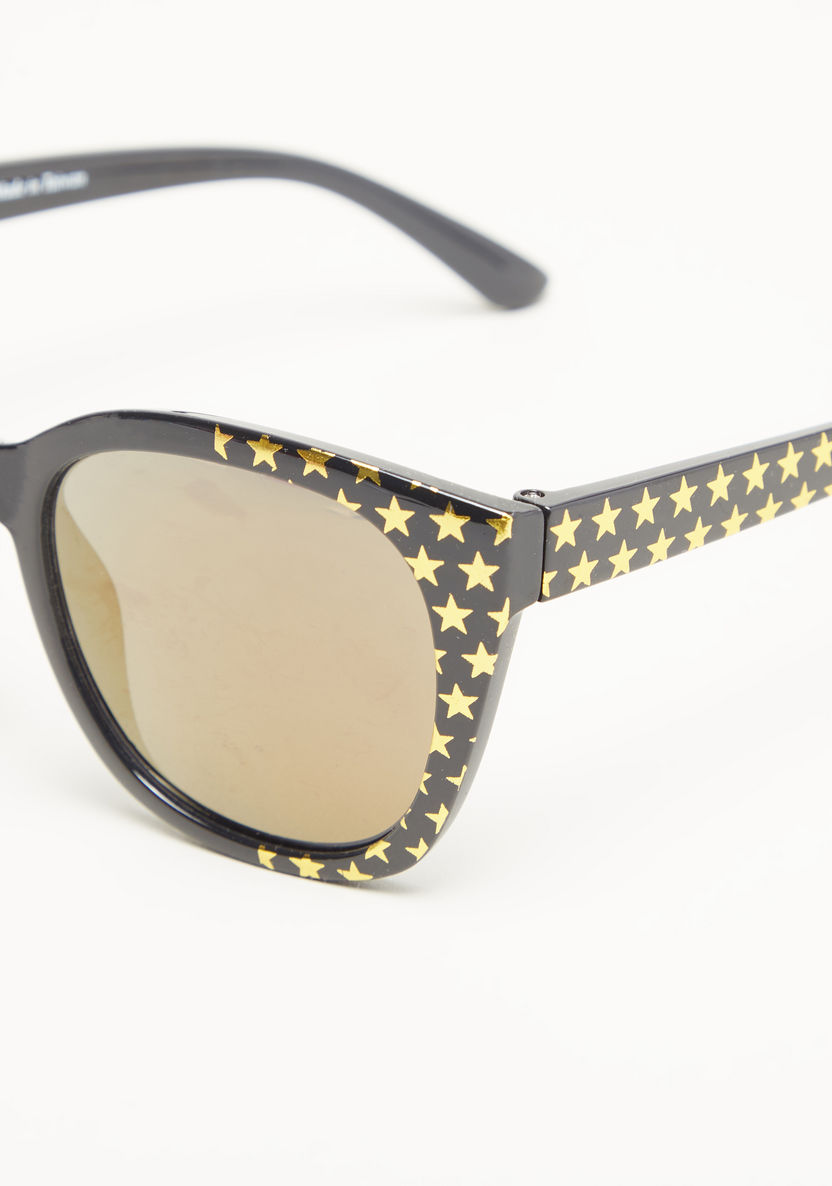 Charmz Star Print Sunglasses-Sunglasses-image-1