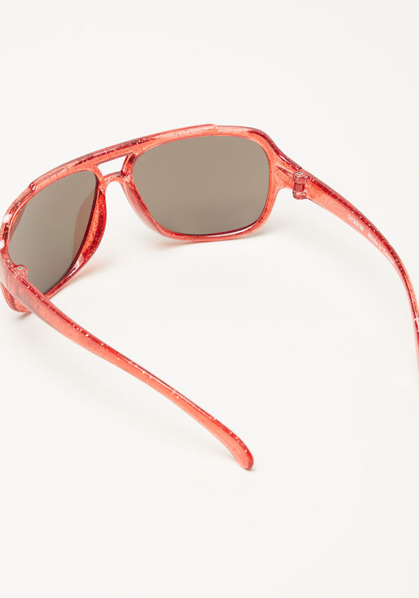 Juniors Printed Aviator Sunglasses-Sunglasses-image-2
