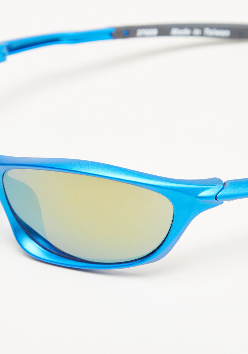 Juniors Full Rim Solid Sunglasses with Nose Pads-Sunglasses-image-1