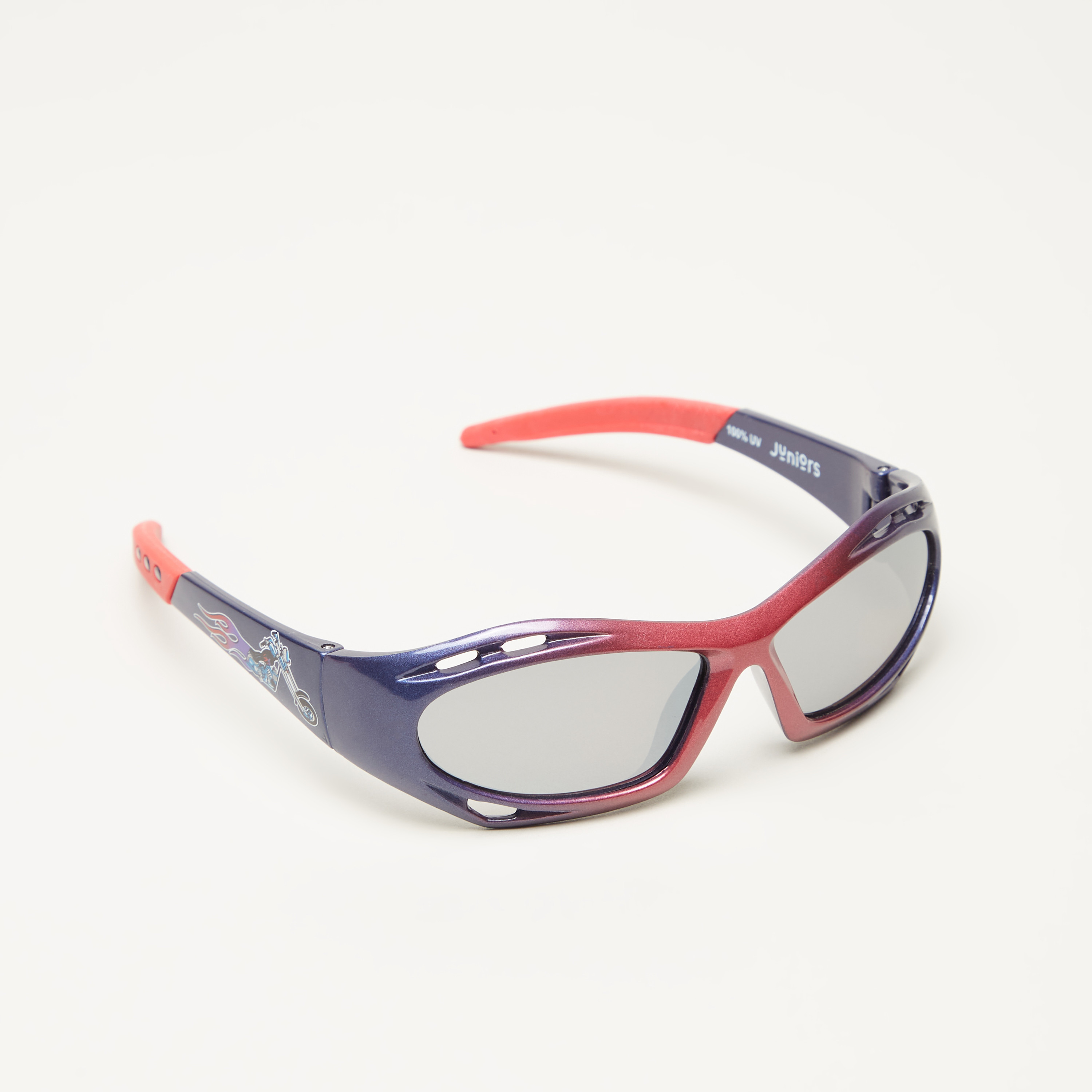 Juniors Full Rim Printed Sunglasses with Nose Pads-boys-accessories-sunglasses-image-1