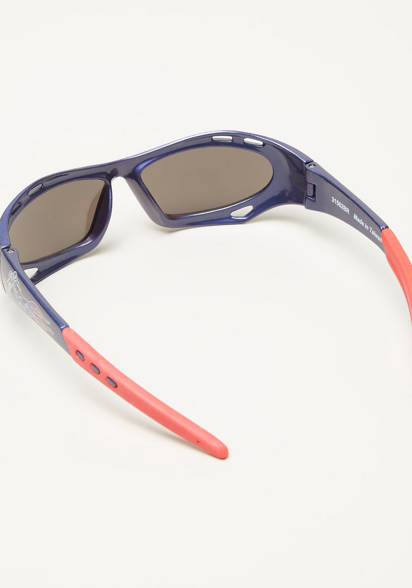 Juniors Full Rim Printed Sunglasses with Nose Pads-Sunglasses-image-2