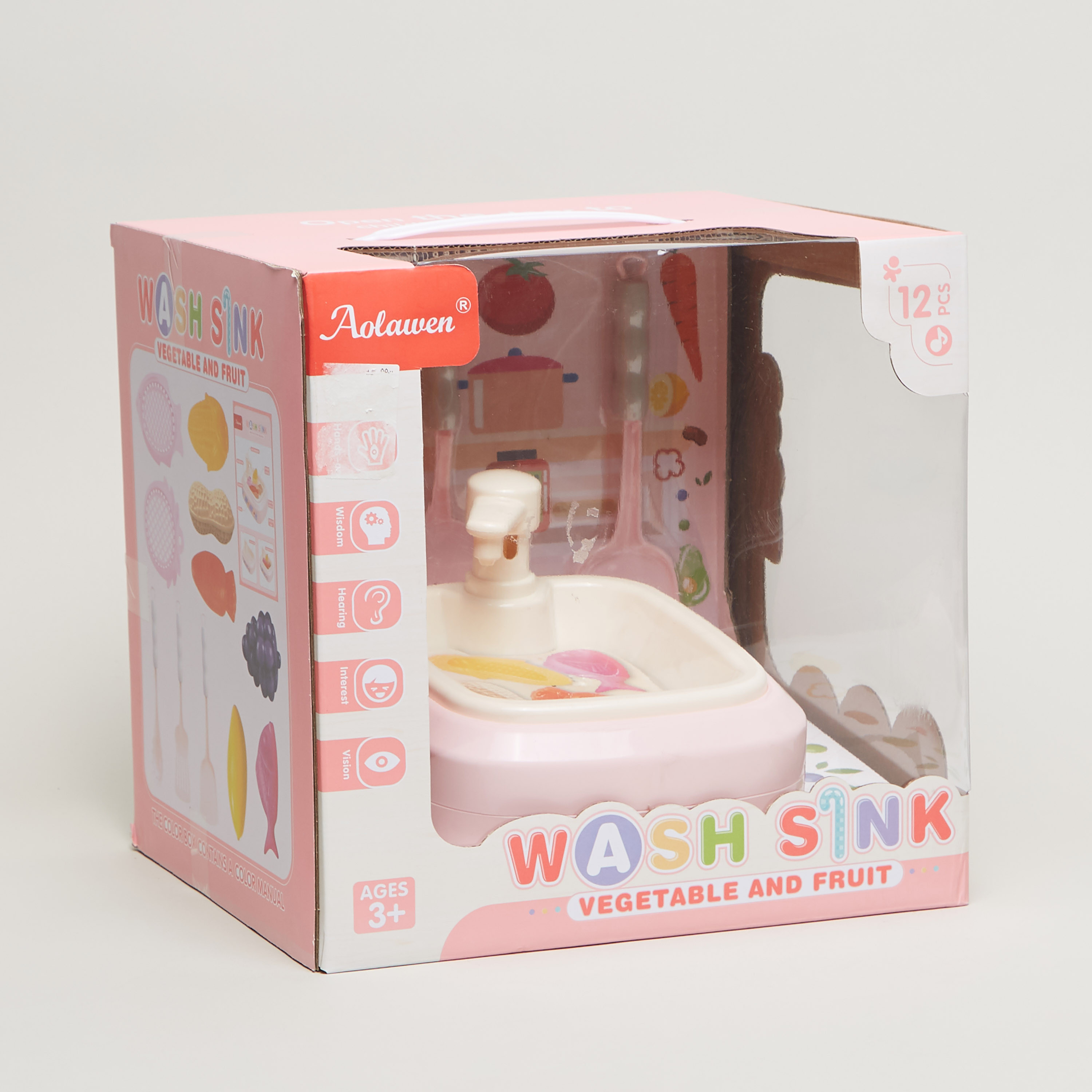 مجموعة ألعاب حوض غسيل الفواكه والخضروات-toys-dollsandplaysets-dollhouses-image-1