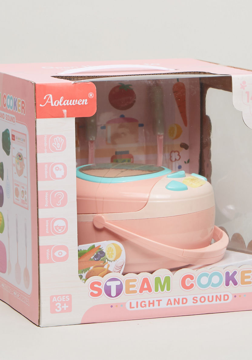 Steam Cooker Light and Sound Playset-Role Play-image-0