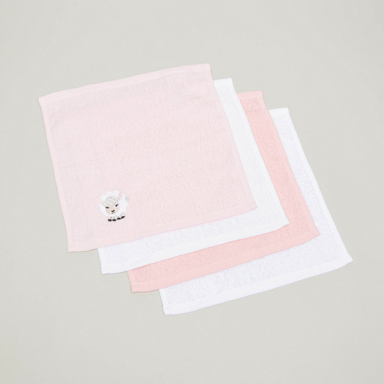 Juniors Textured Washcloth - Set of 4