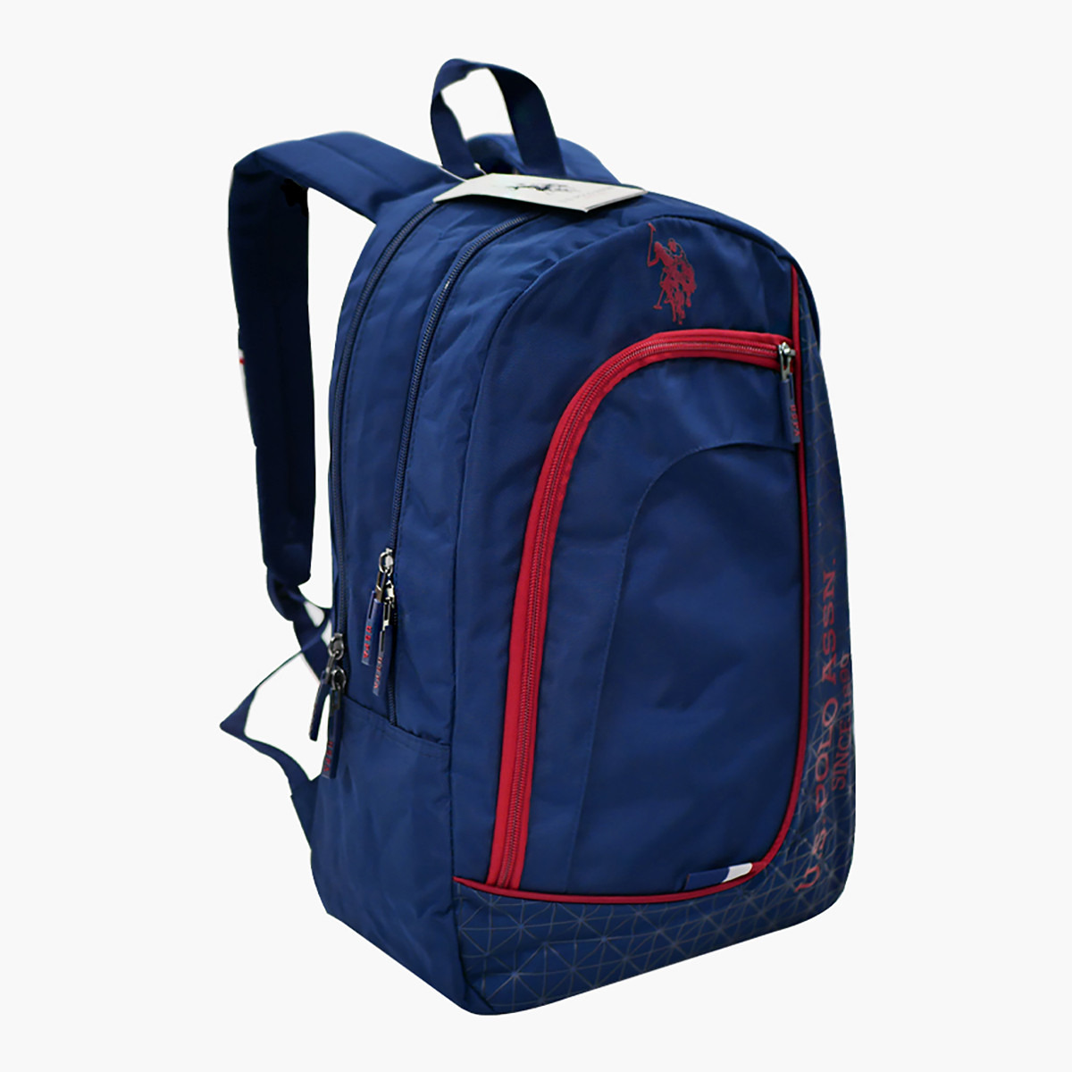 شنطة ظهر سادة مع مقلمة من يو أس بولو - 20 بوصة-school-bagsandbackpacks-backpacks-image-5