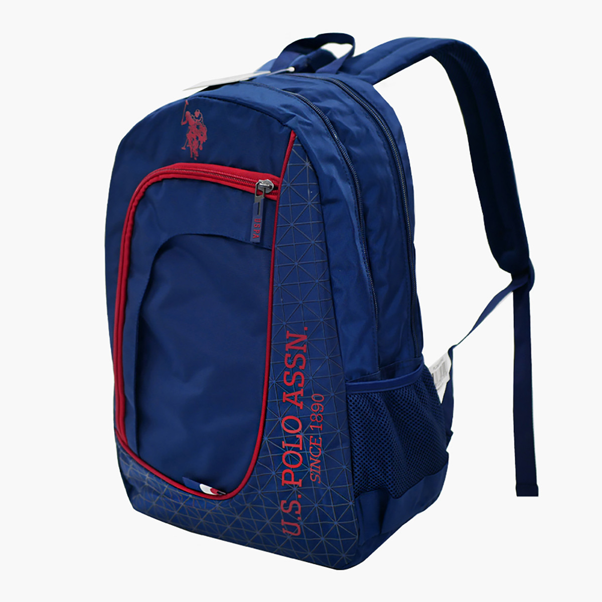 شنطة ظهر سادة مع مقلمة من يو أس بولو - 20 بوصة-school-bagsandbackpacks-backpacks-image-6