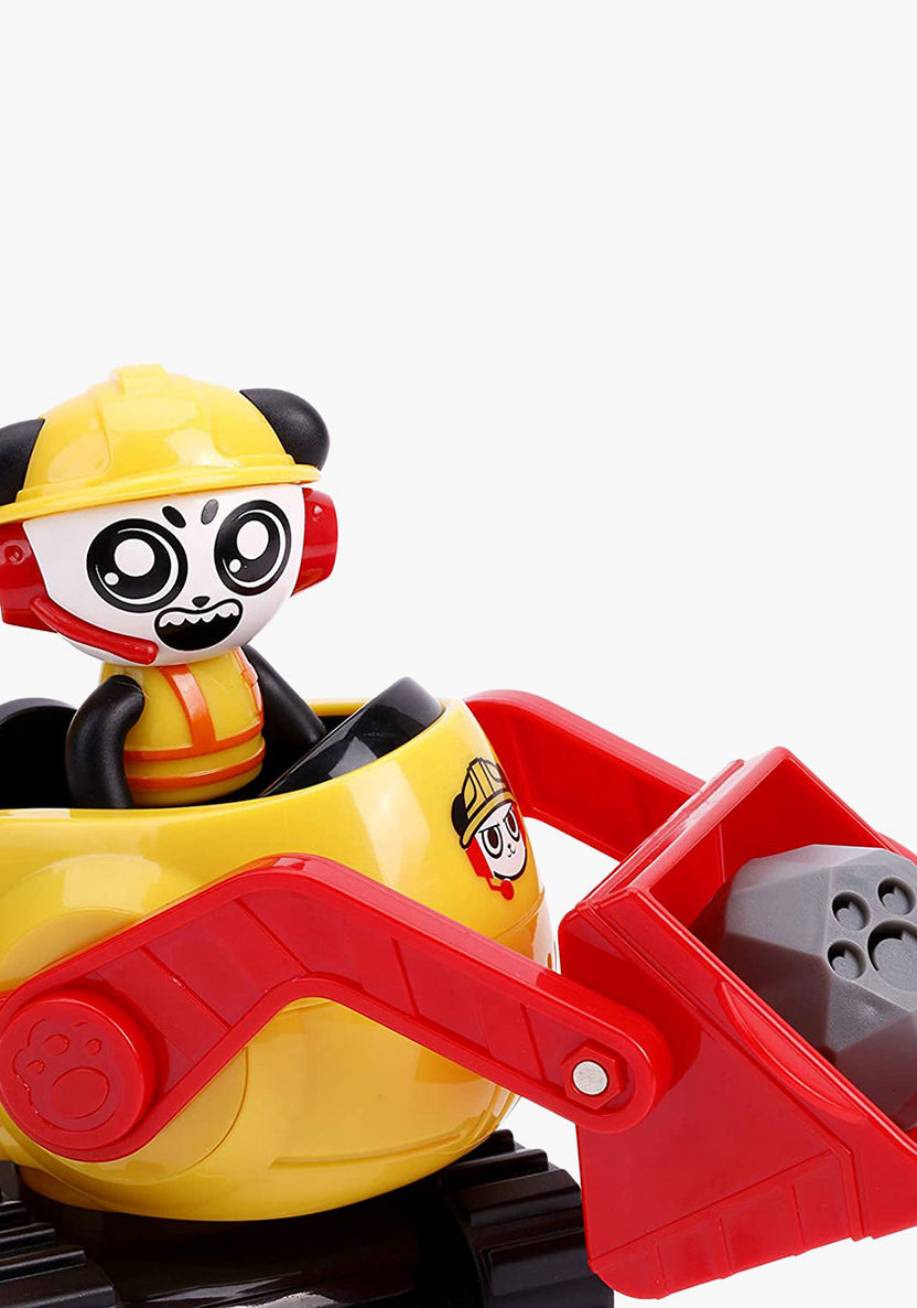 Ryan's World Combo Panda Bulldozer Playset-Baby and Preschool-image-4