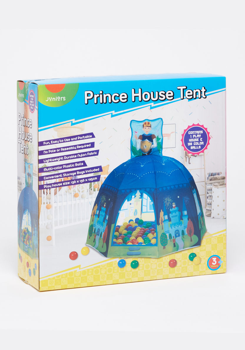 Juniors Prince House Tent with 100 Balls-Outdoor Activity-image-0