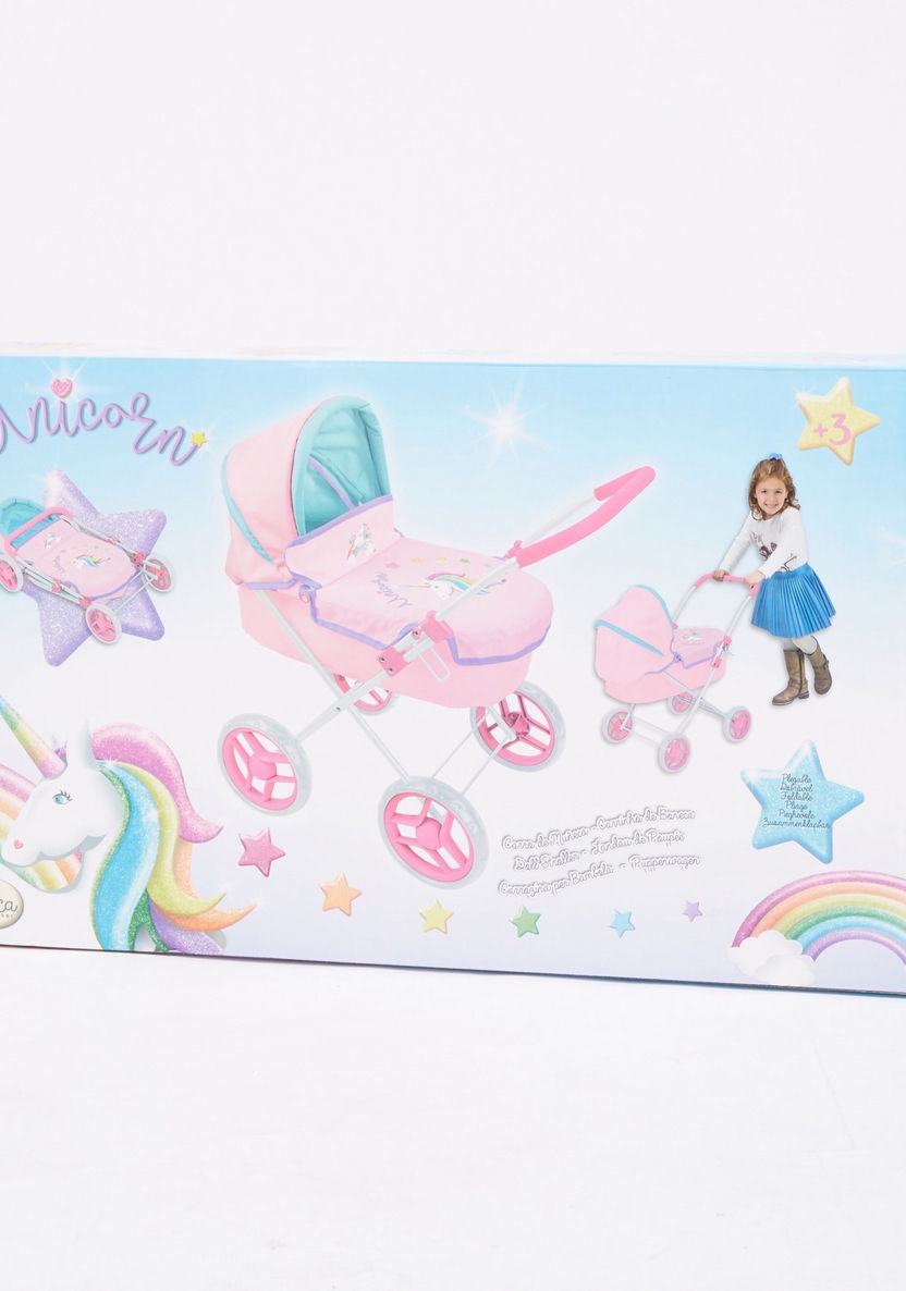 SAICA Unicorn Foldable Doll Pram-Gifts-image-7