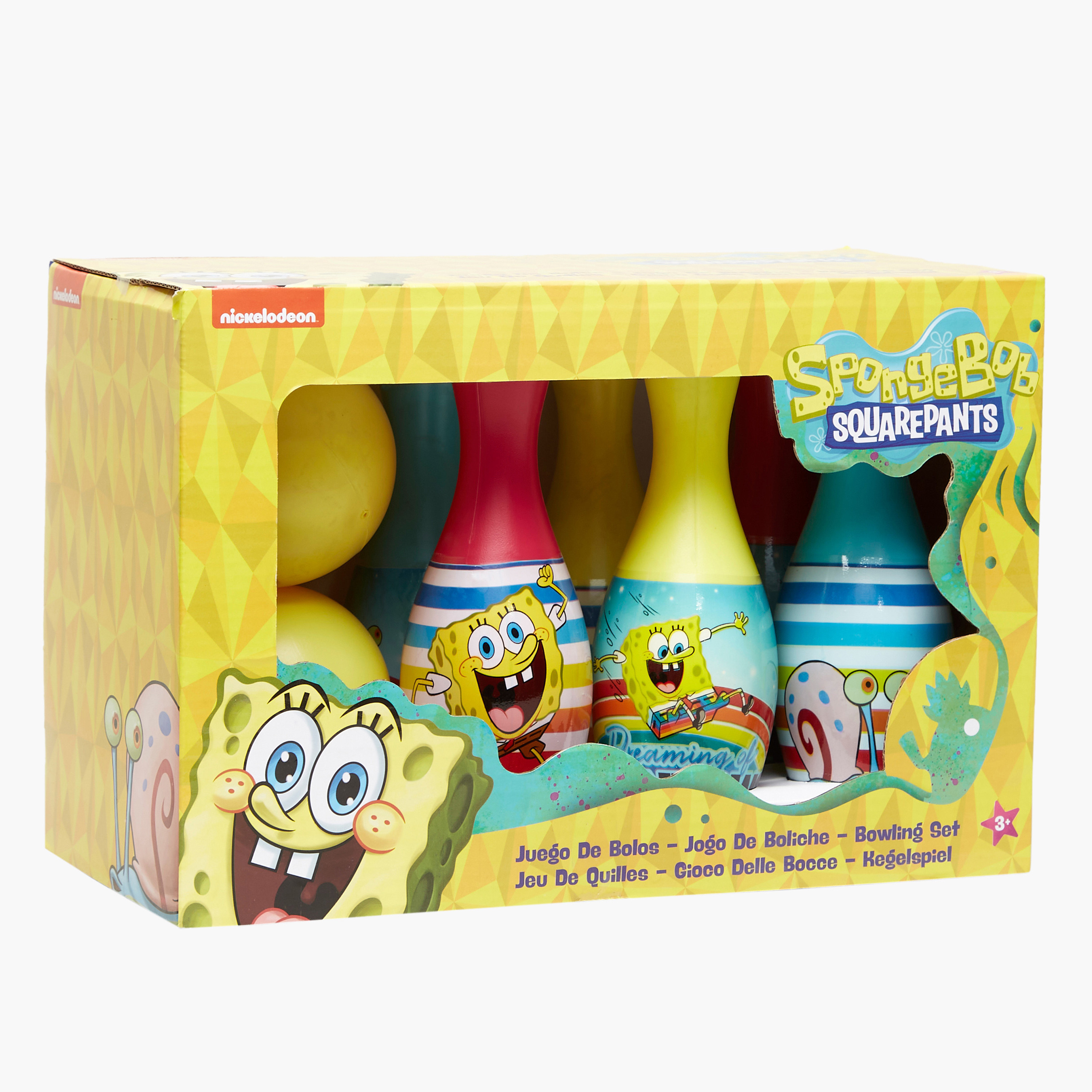 spongebob bowling set