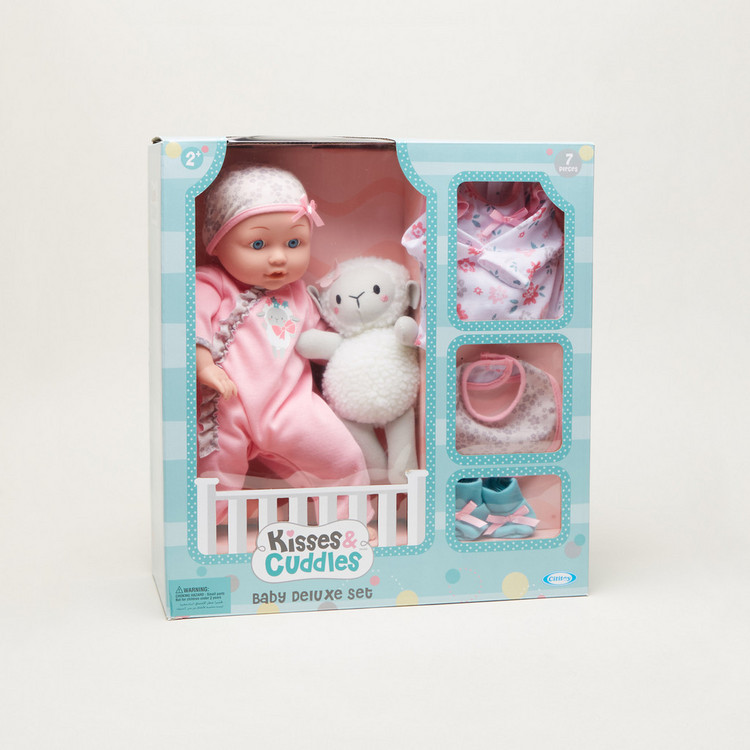 Cititoy Kisses & Cuddles Baby Deluxe Set - 36 cms