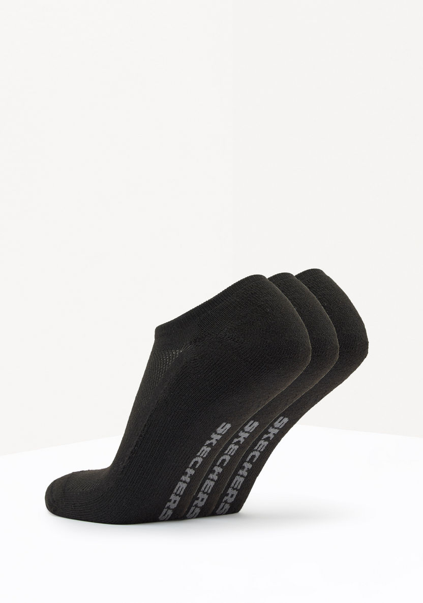 Skechers Men's Terry Invisible Sports Socks - S113887-001-Men%27s Socks-image-1