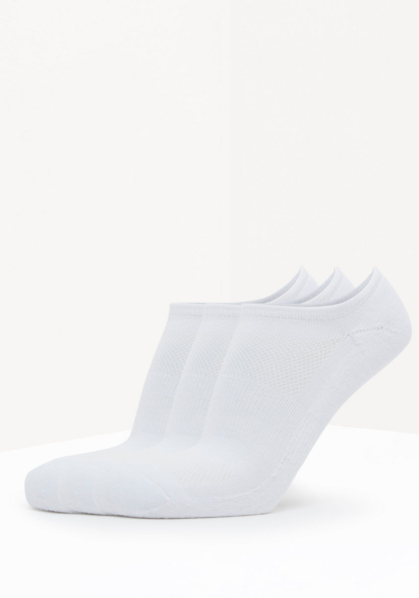 Skechers Ankle Length Sports Socks - Set of 3-Men%27s Socks-image-0