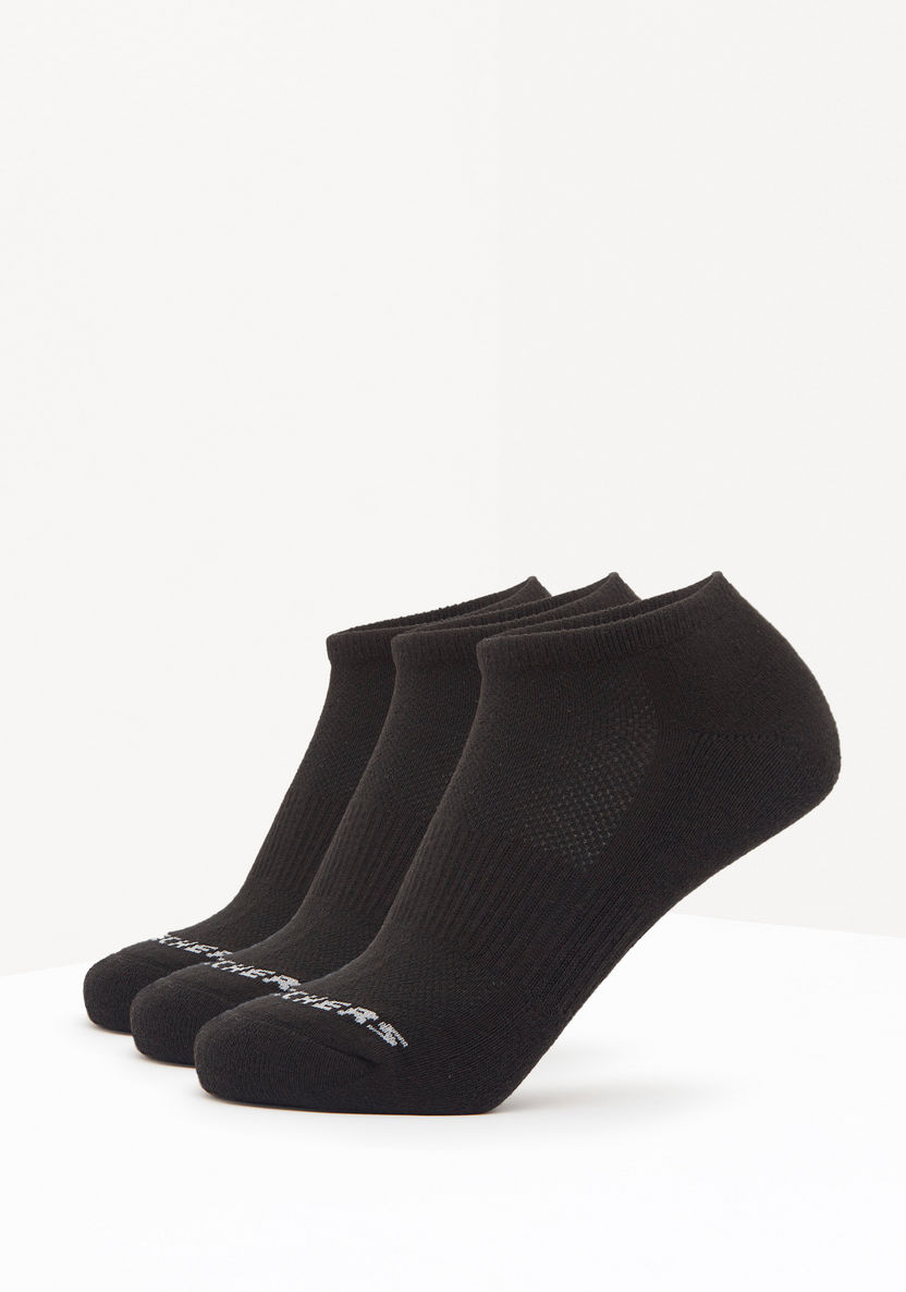 Skechers Women's Terry Invisible Sports Socks - S111102C-001-Women%27s Socks-image-0
