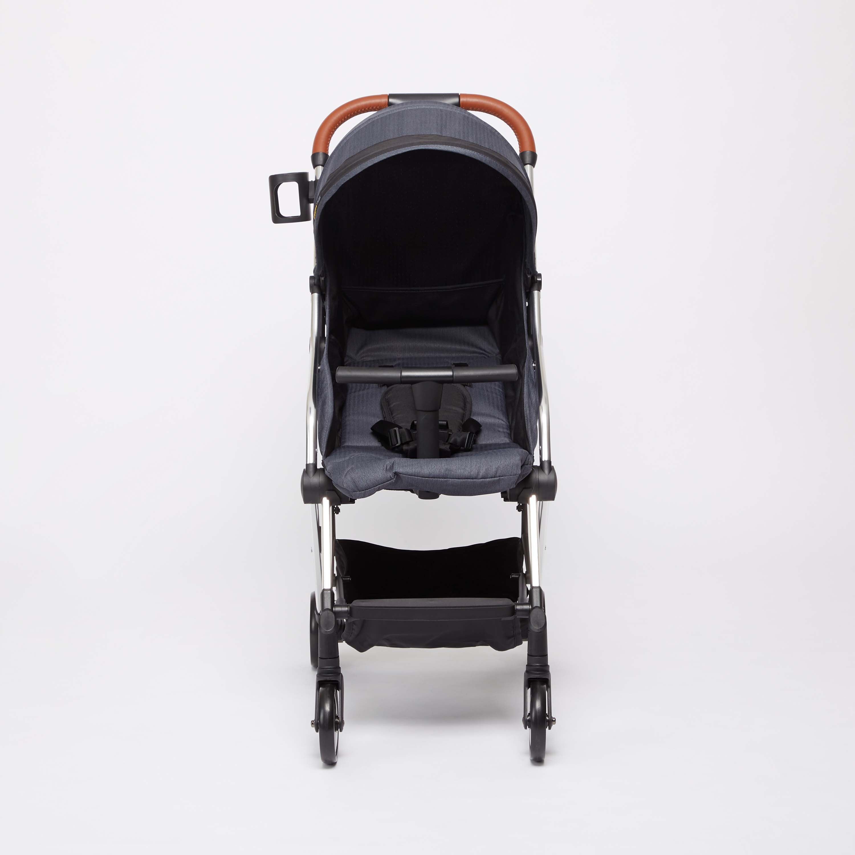 Giggles Grey Foldable Baby Stroller with Sun Canopy (Upto 3 years)-baby-gear-strollersandprams-strollers-image-2