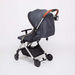 Giggles Grey Foldable Baby Stroller with Sun Canopy (Upto 3 years)-Strollers-thumbnail-2