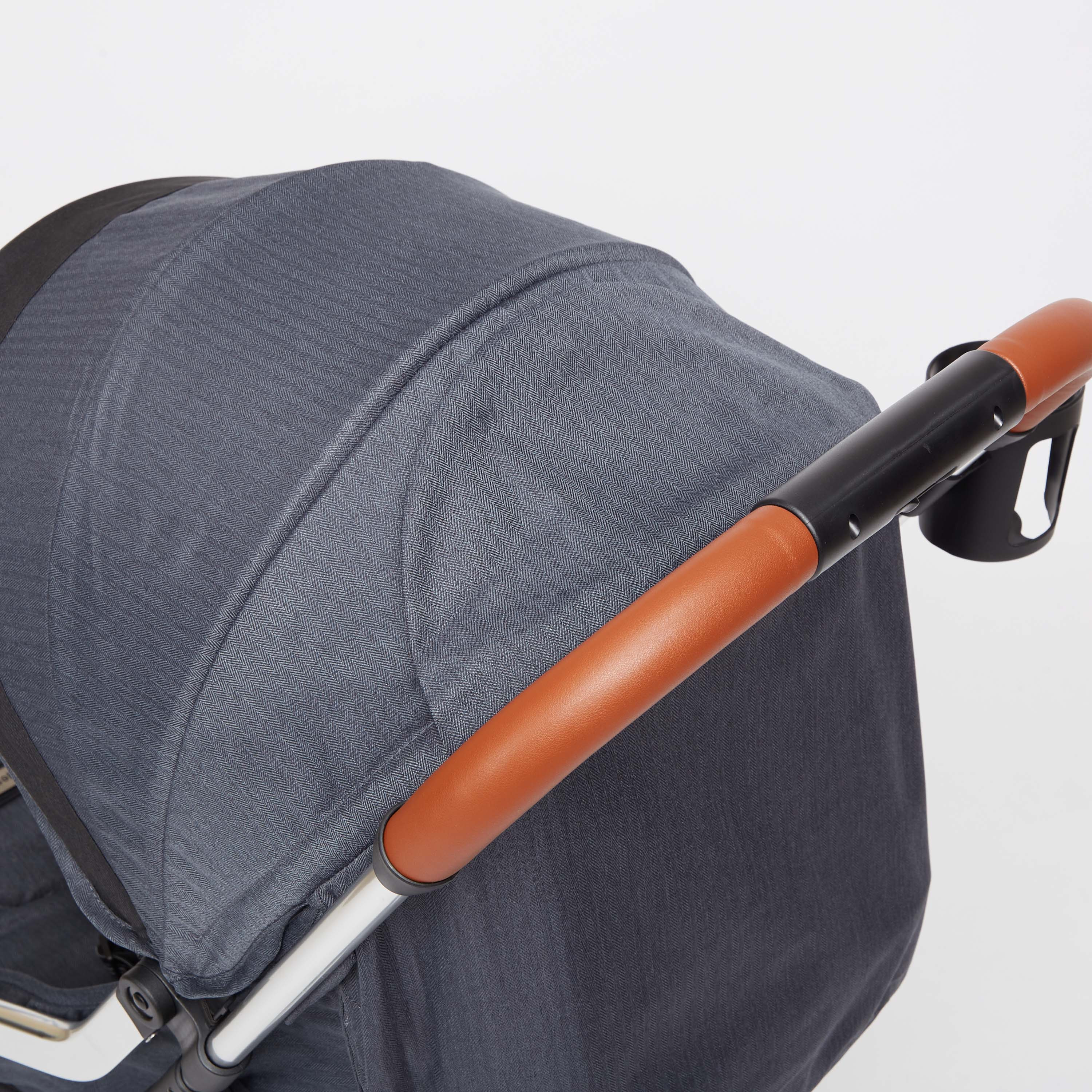 Giggles Grey Foldable Baby Stroller with Sun Canopy (Upto 3 years)-baby-gear-strollersandprams-strollers-image-4