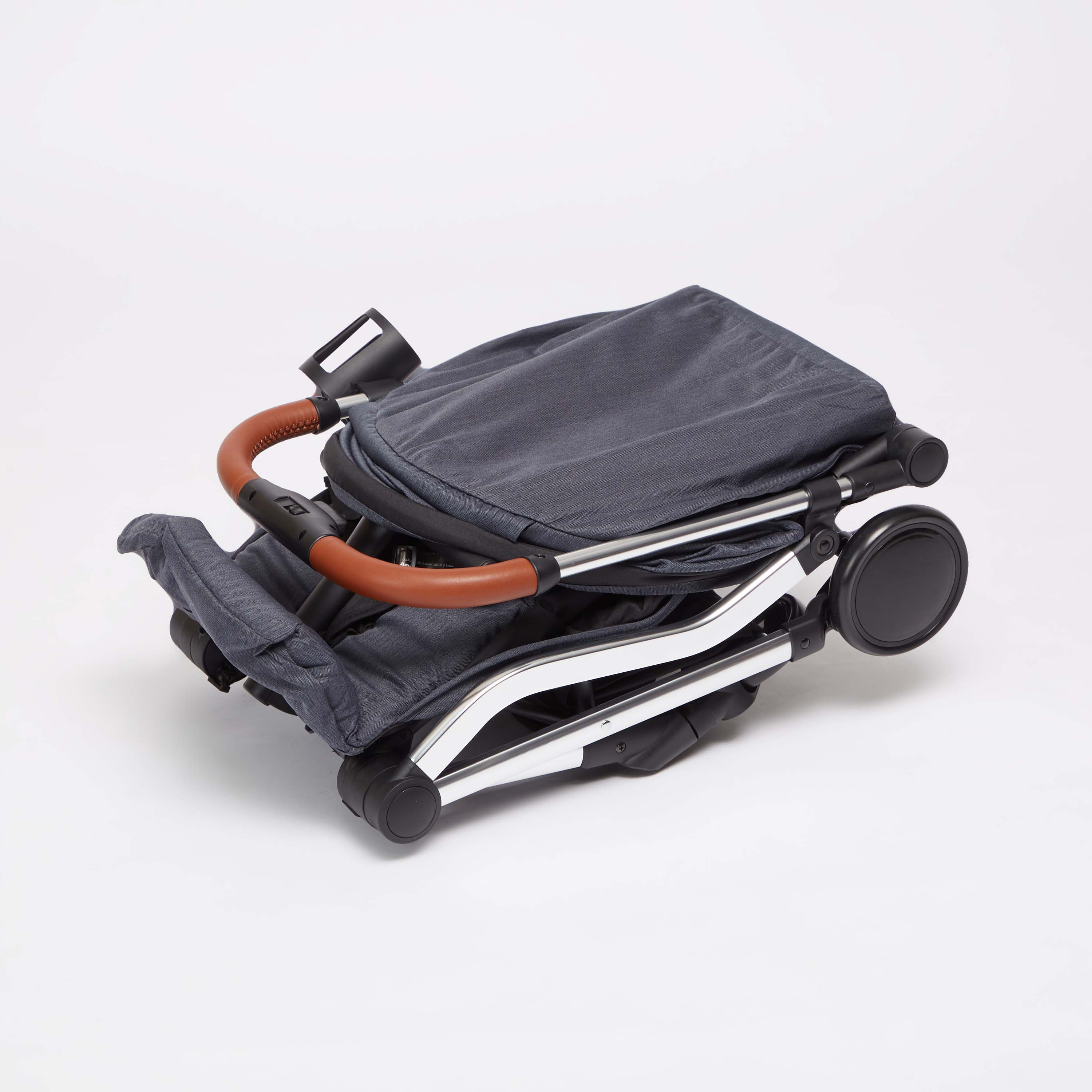 Giggles Grey Foldable Baby Stroller with Sun Canopy (Upto 3 years)-baby-gear-strollersandprams-strollers-image-7