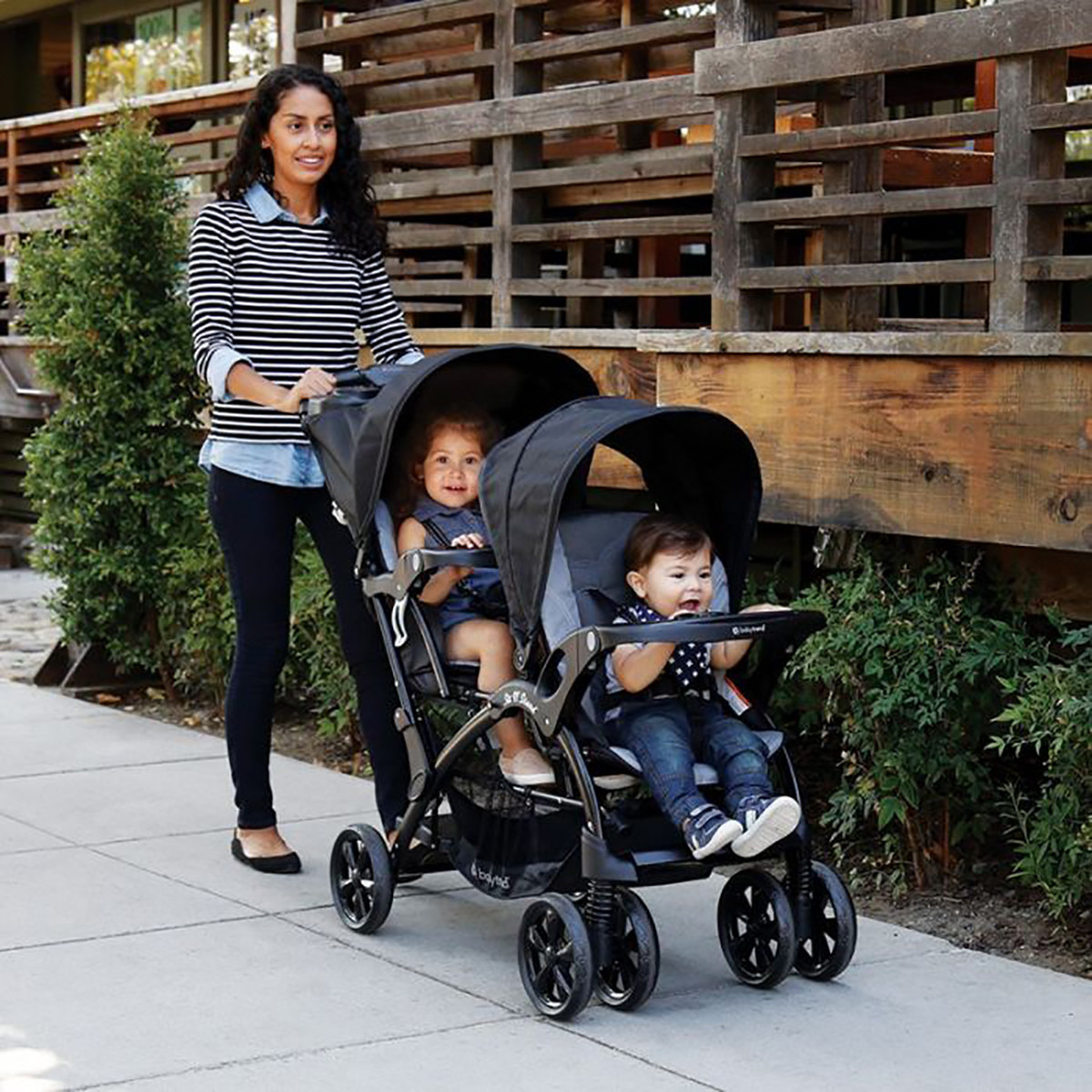 Baby trend elixer outlet double stroller