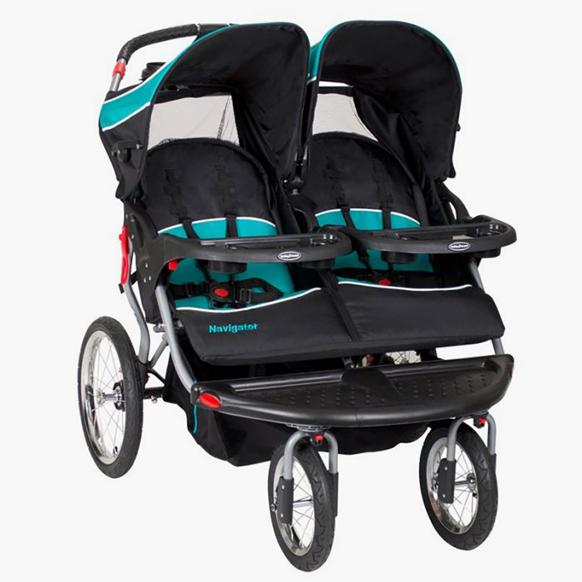 Baby Trend Navigator Double Jogger Stroller-baby-gear-strollersandprams-strollers-image-1