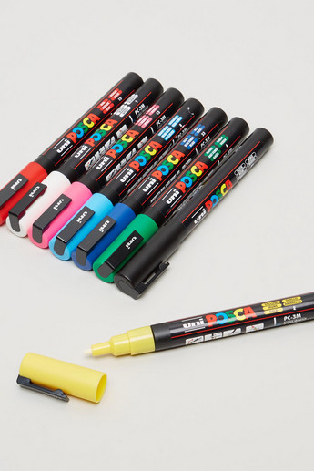 Uniball Posca Paint Markers PC-5M, 8 set Soft Colors
