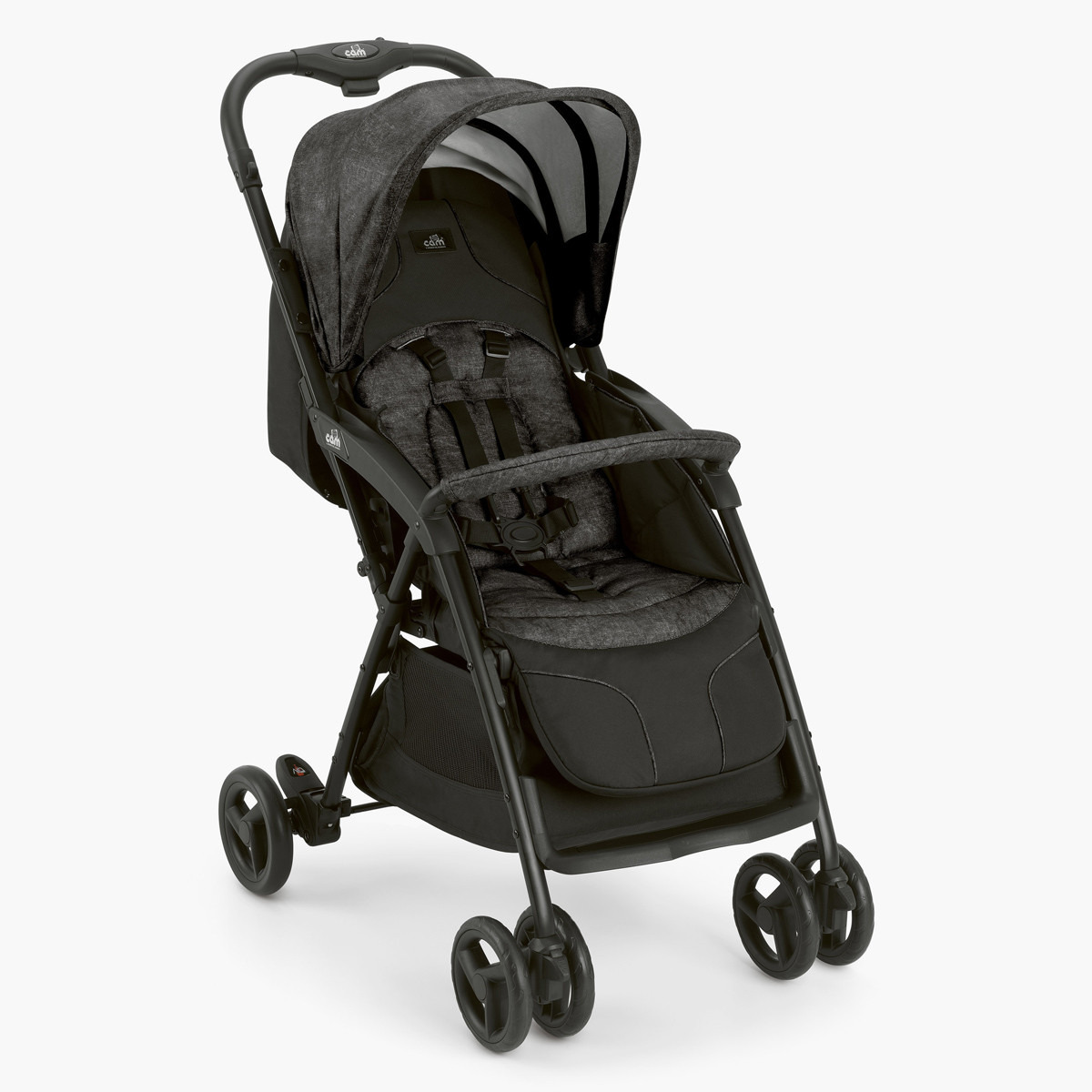 Cam Curvi Stroller with Adjustable Footrest