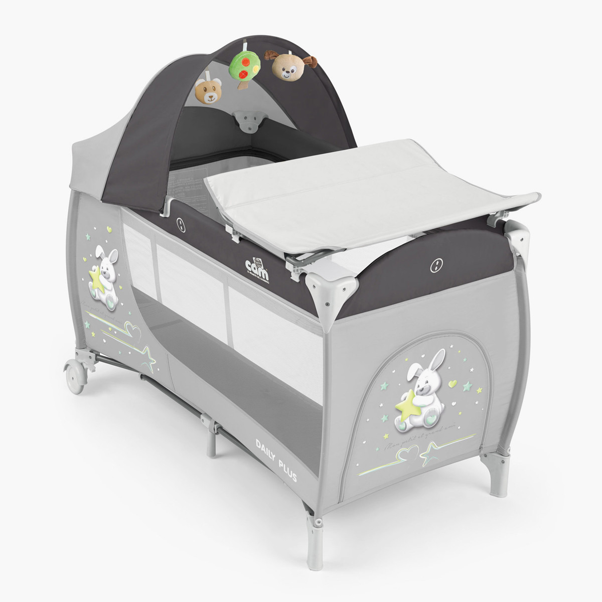 Cam Daily Plus Travel Cot-baby-nursery-furniture-cribsandbeds-travelcots-image-1