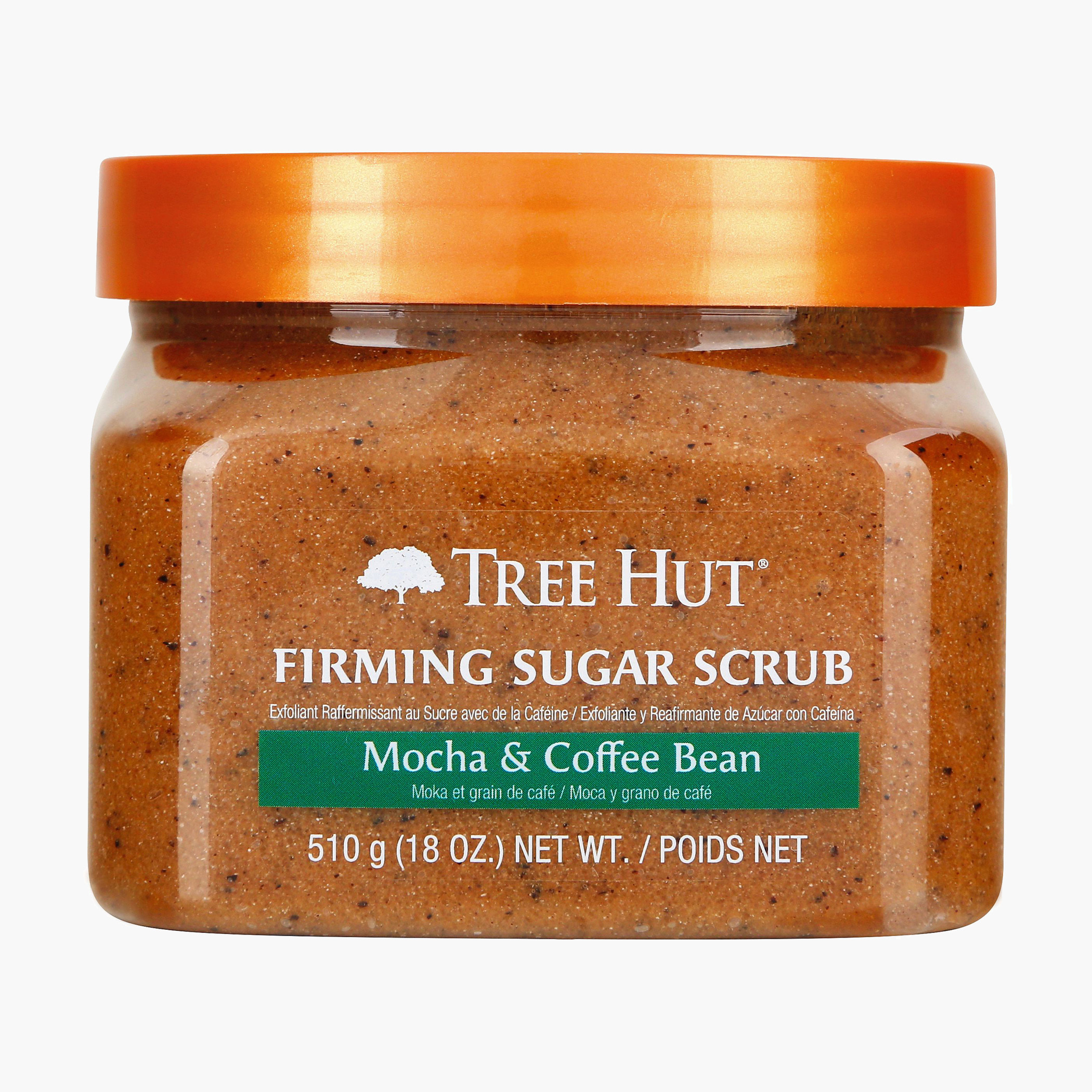Tree Hut Mocha & Coffee Bean Firming Sugar Scrub - 510 gms-beautyandpersonalcare-bathandbody-bathandshower-scrubs-image-1