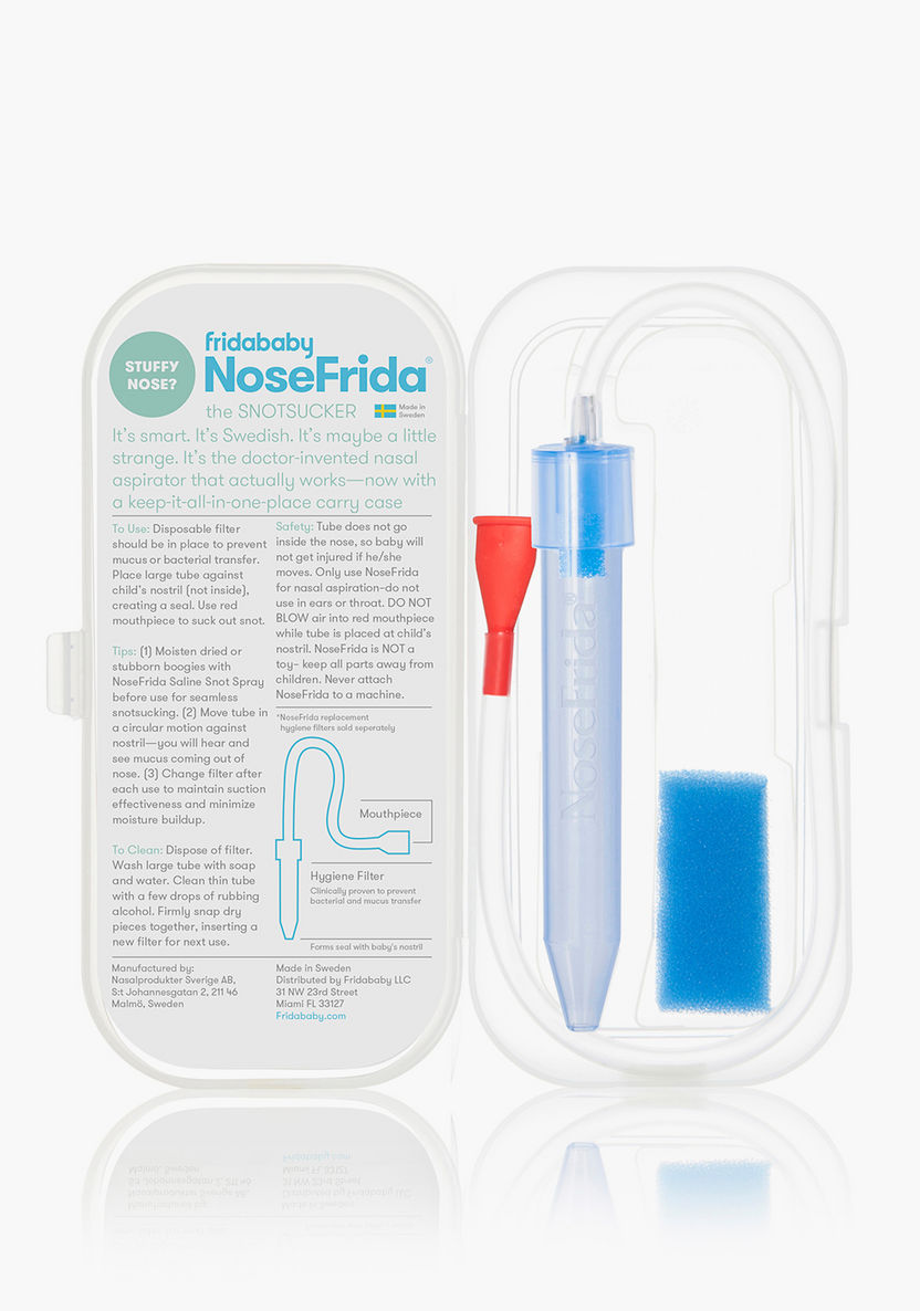 frida baby NoseFrida the SnotSucker Baby Nasal Aspirator-Nebulizers-image-2