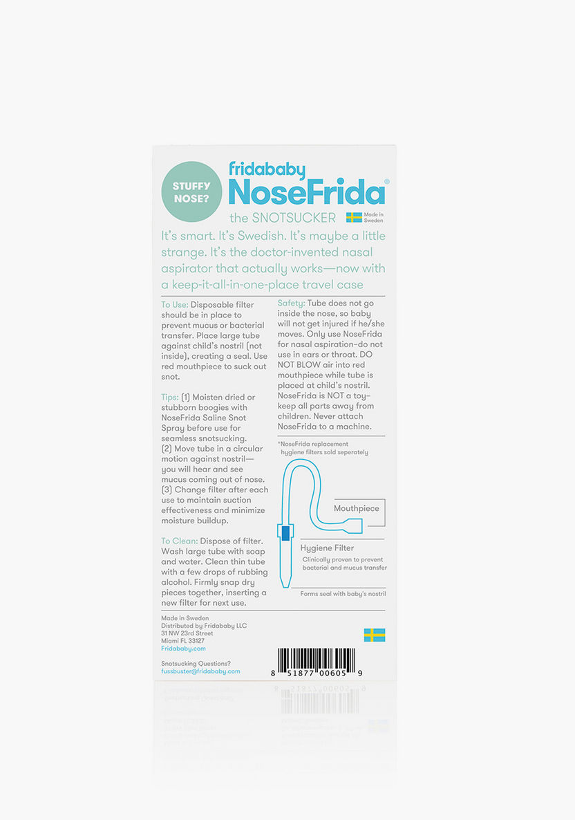 frida baby NoseFrida the SnotSucker Baby Nasal Aspirator-Nebulizers-image-5