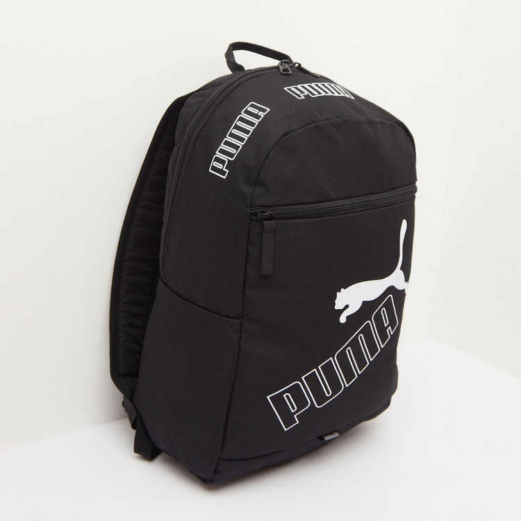 PUMA Printed Backpack with Adjustable Shoulder Straps