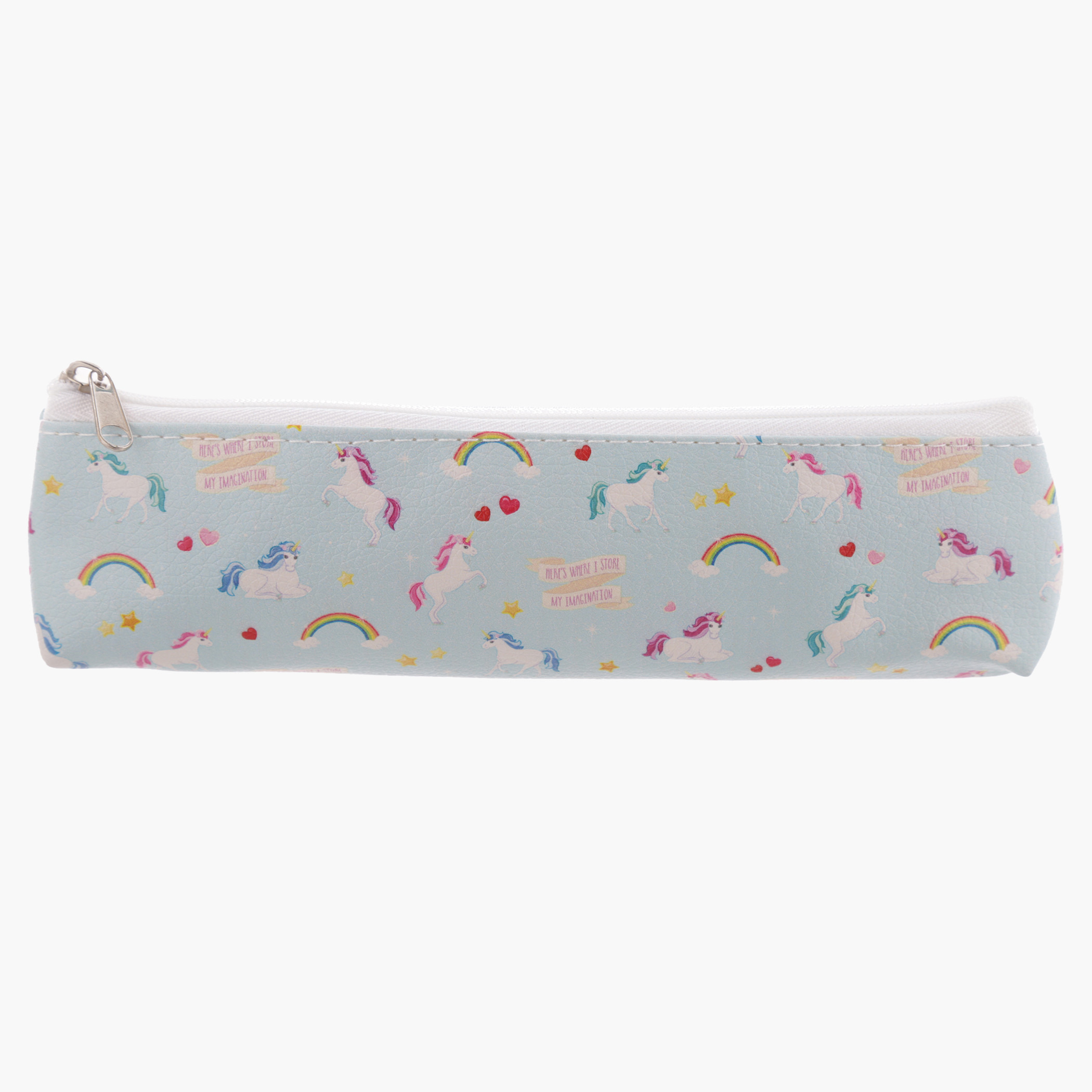 مقلمة بطبعات يونيكورن مع سحّاب إغلاق من بوكايتر-school-stationery-pencilcases-image-1