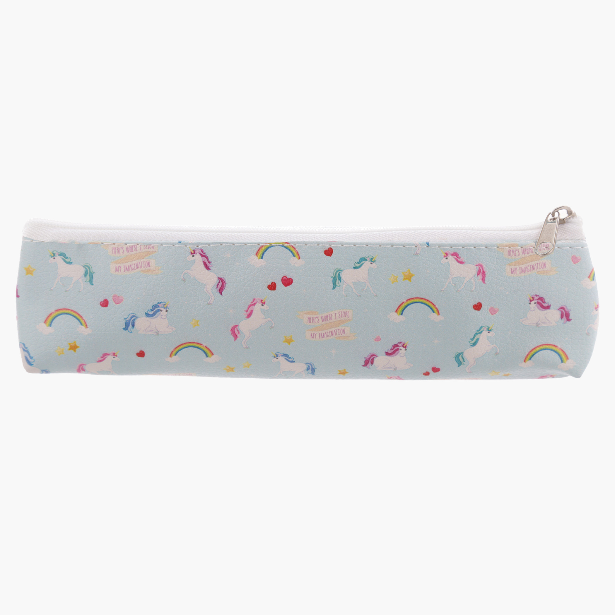 مقلمة بطبعات يونيكورن مع سحّاب إغلاق من بوكايتر-school-stationery-pencilcases-image-2