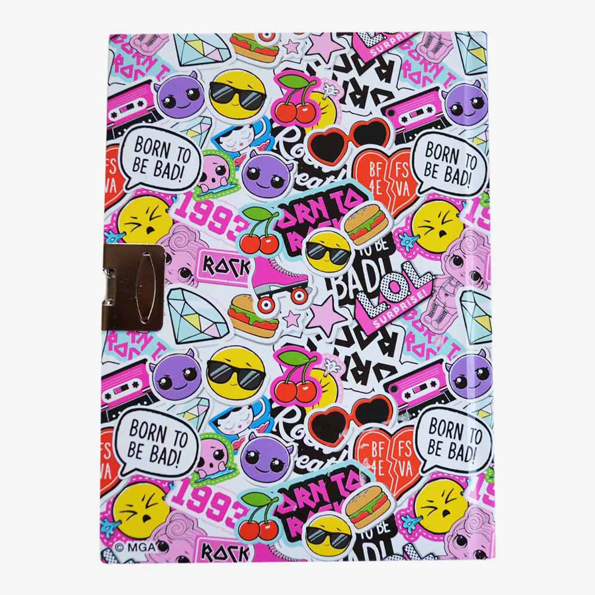 دفتر ملاحظات بسطور فردية وقفل ومفتاح من إل أو إل سوربرايز!-school-stationery-notebooks-image-4