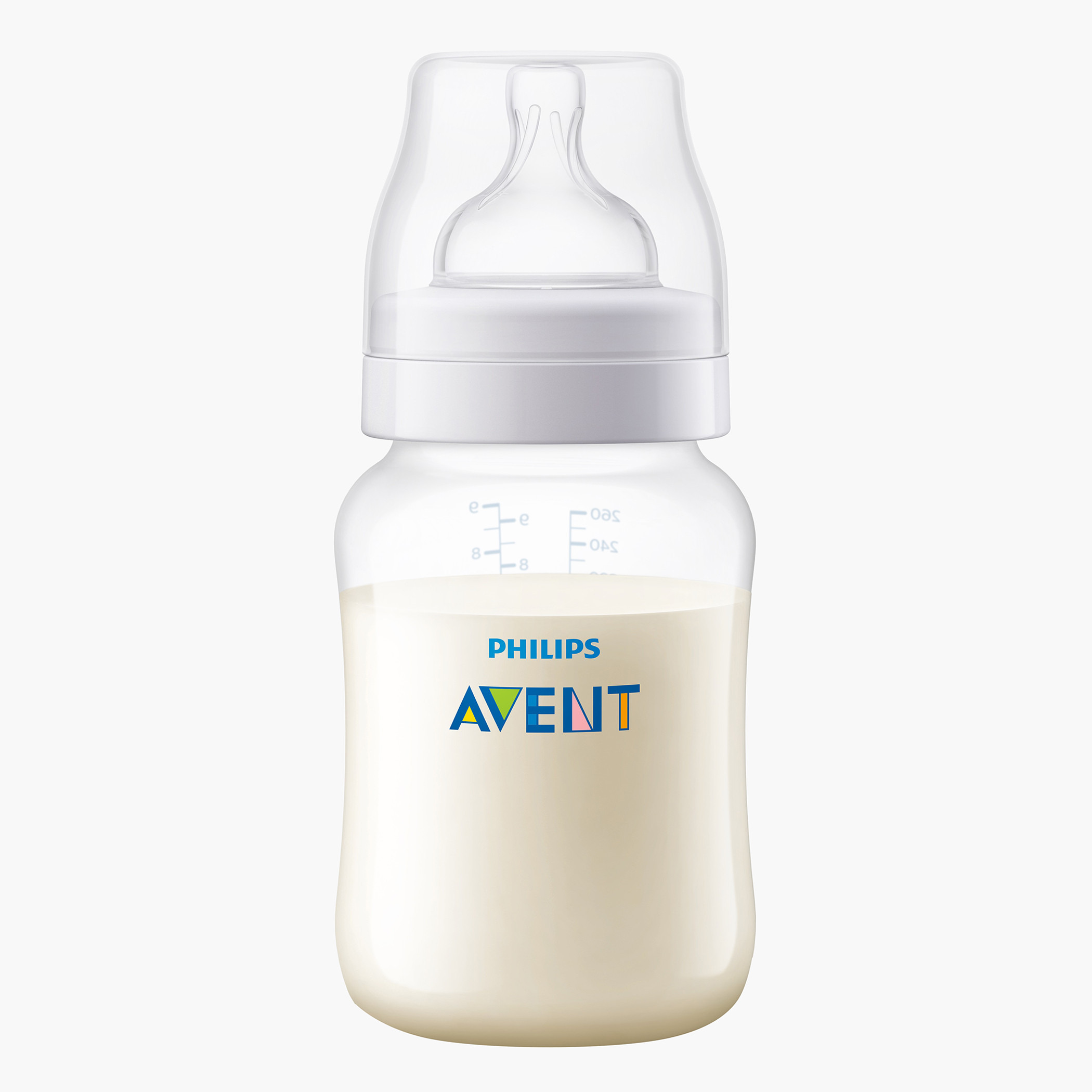 Philips Avent Anti-Colic Feeding Bottle with Air-Free Vent - 260 ml-baby-feeding-feedingbottles-bottlesandteats-image-1