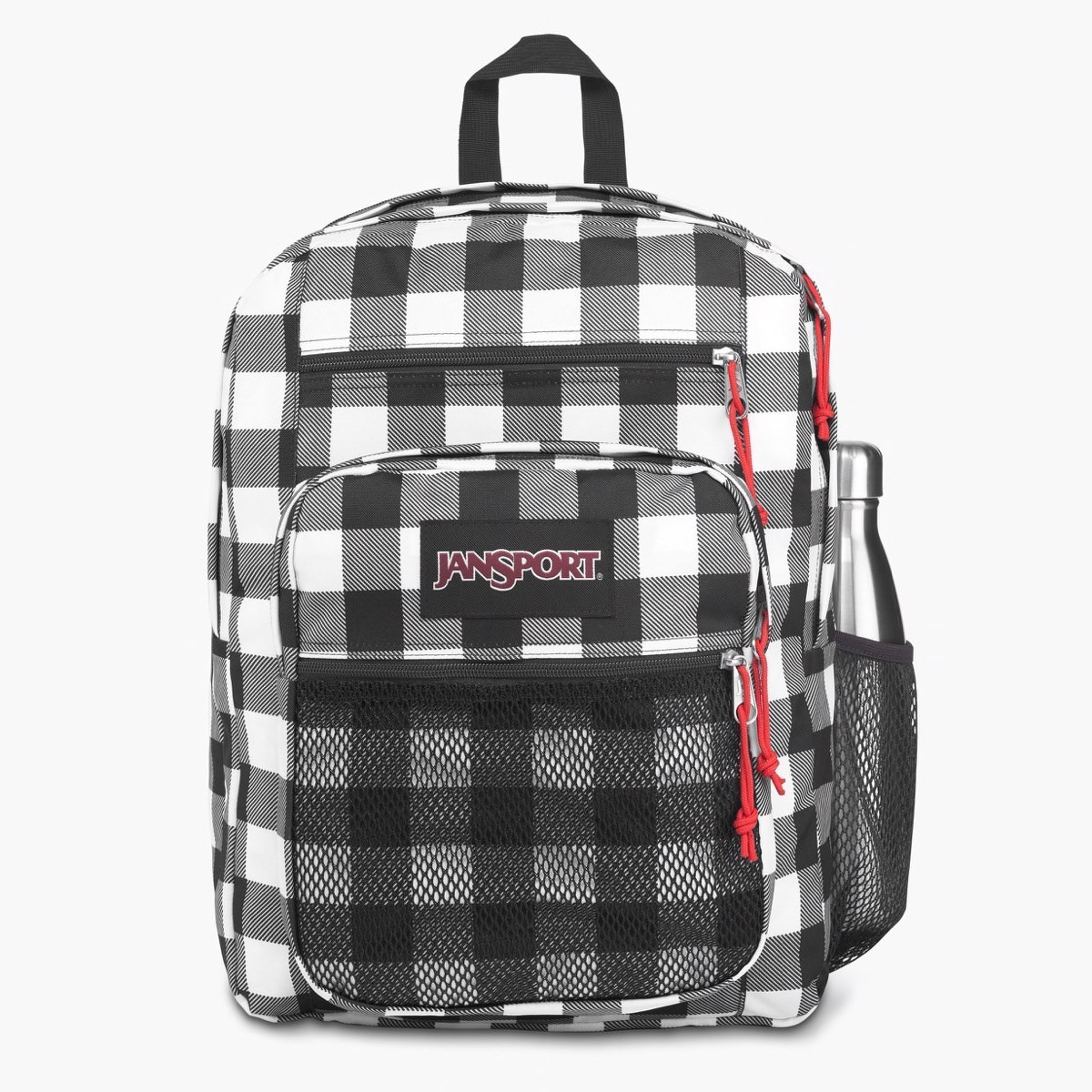 Jansport black and white checkered clearance backpack