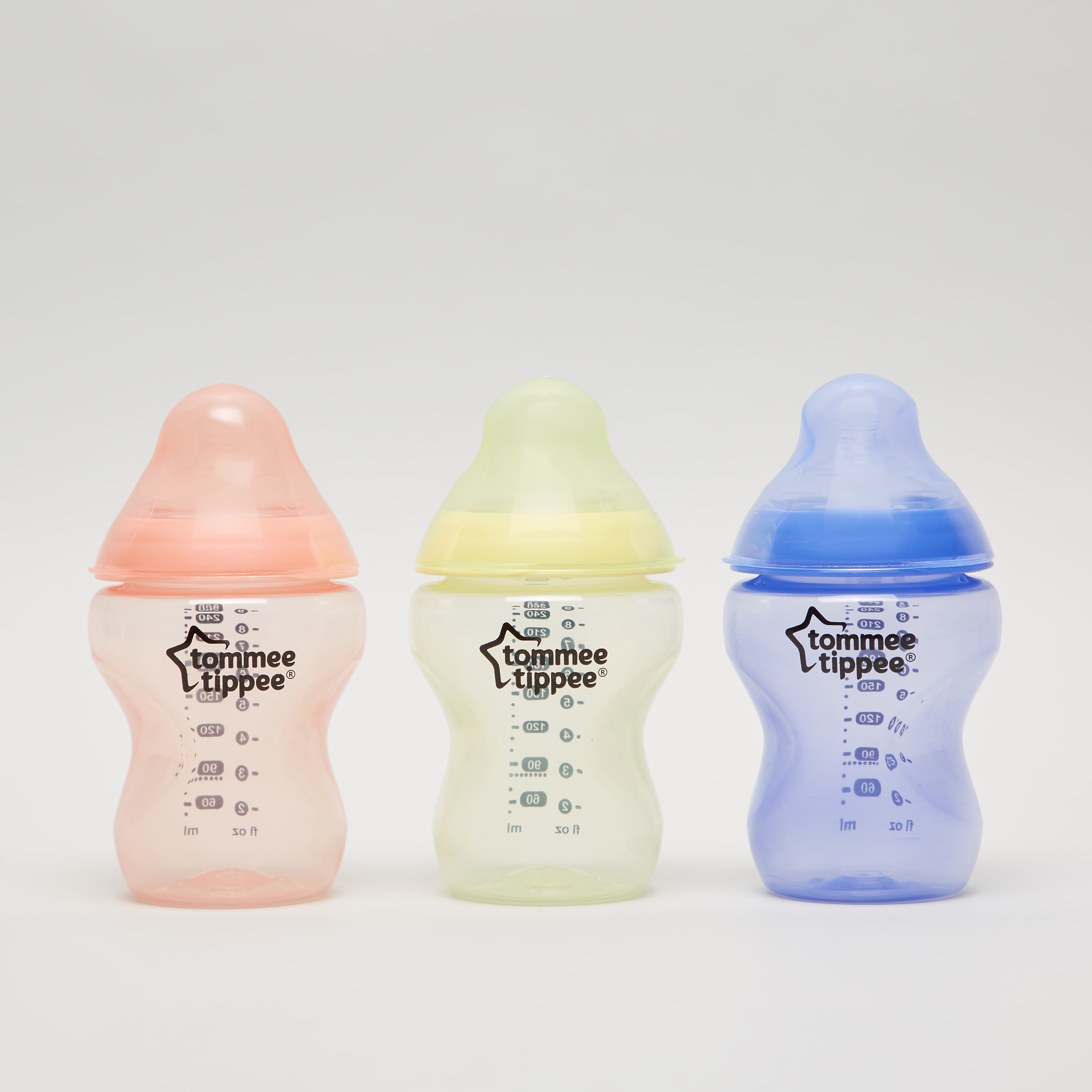 Tommee Tippee 3-Piece Colour My World Feeding Bottle - 260 ml-baby-feeding-feedingbottles-bottlesandteats-image-2