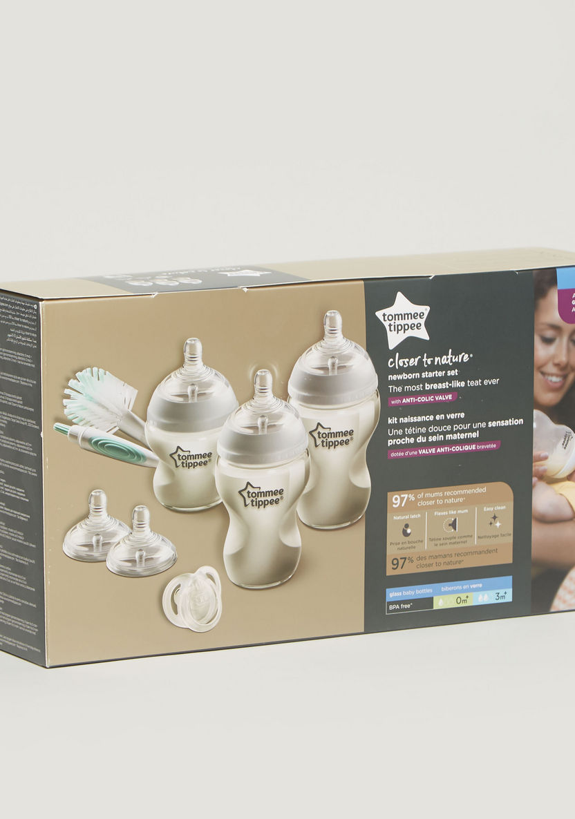 Tommee Tippee Closer to Nature Newborn Starter Set-Bottles and Teats-image-7