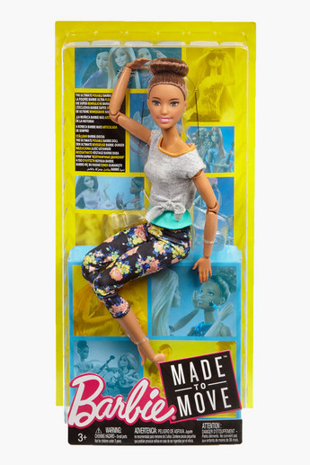 Buy Barbie Made to Move Doll (Styles May Vary) Online in Dubai & the  UAE