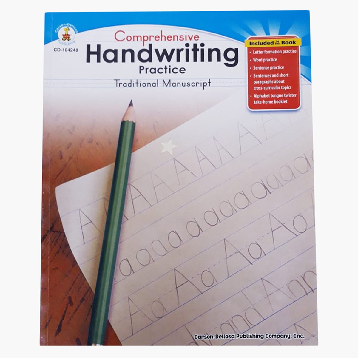 Buy Comprehensive Handwriting Practice Traditional Manuscript Book ...