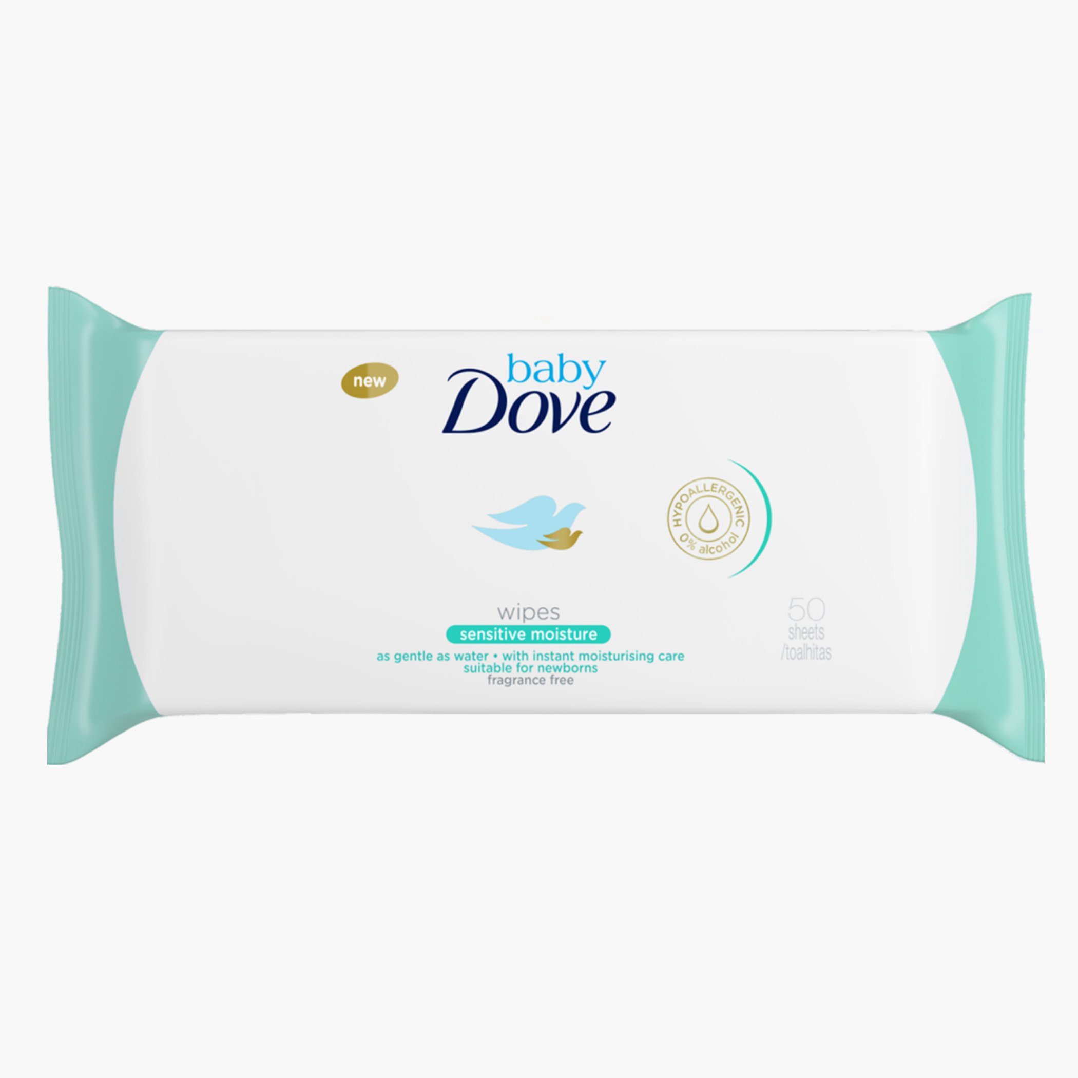 Dove wet clearance wipes