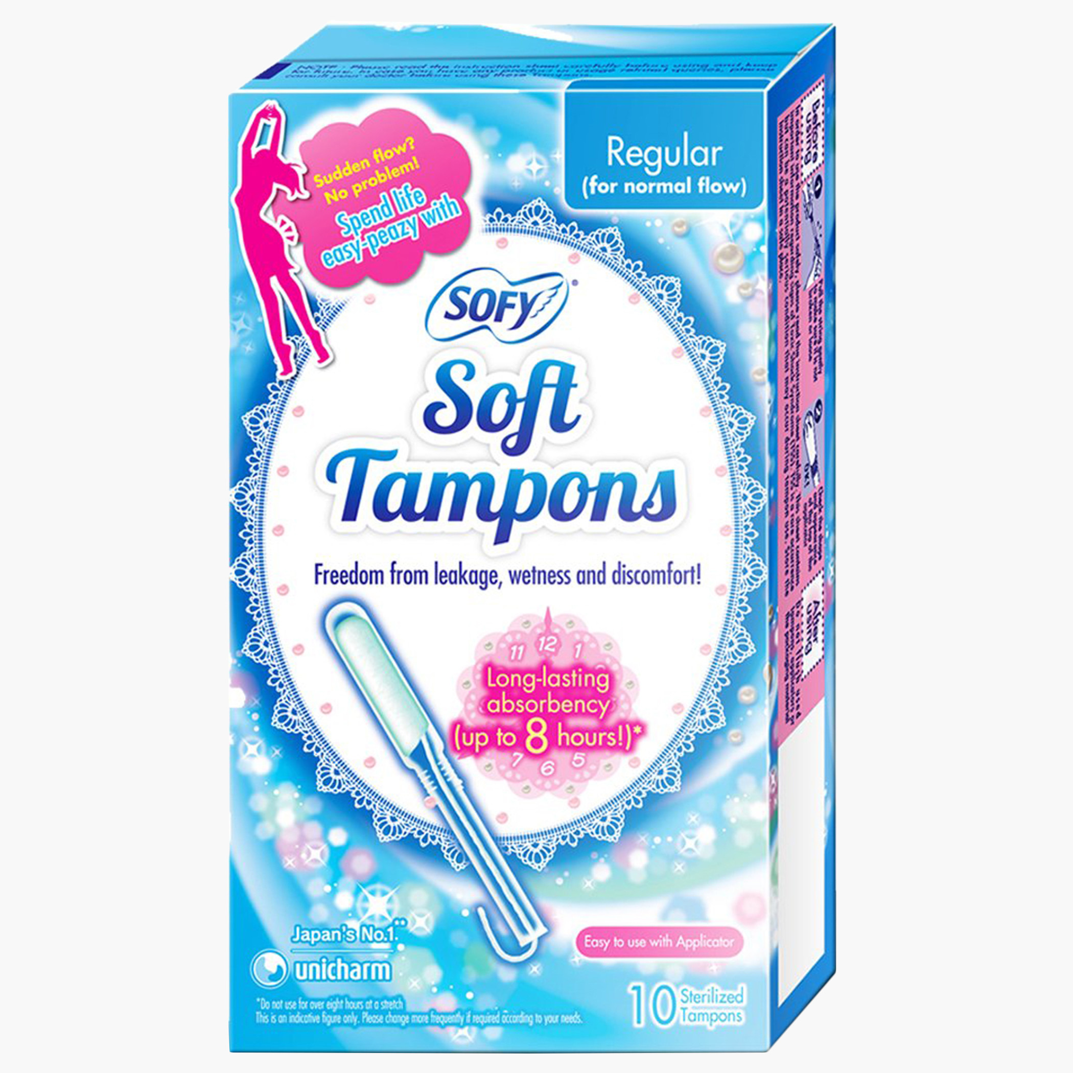 Sofy Soft Regular Tampons - Set of 10-baby-maternalcare-bodyhygiene-image-1