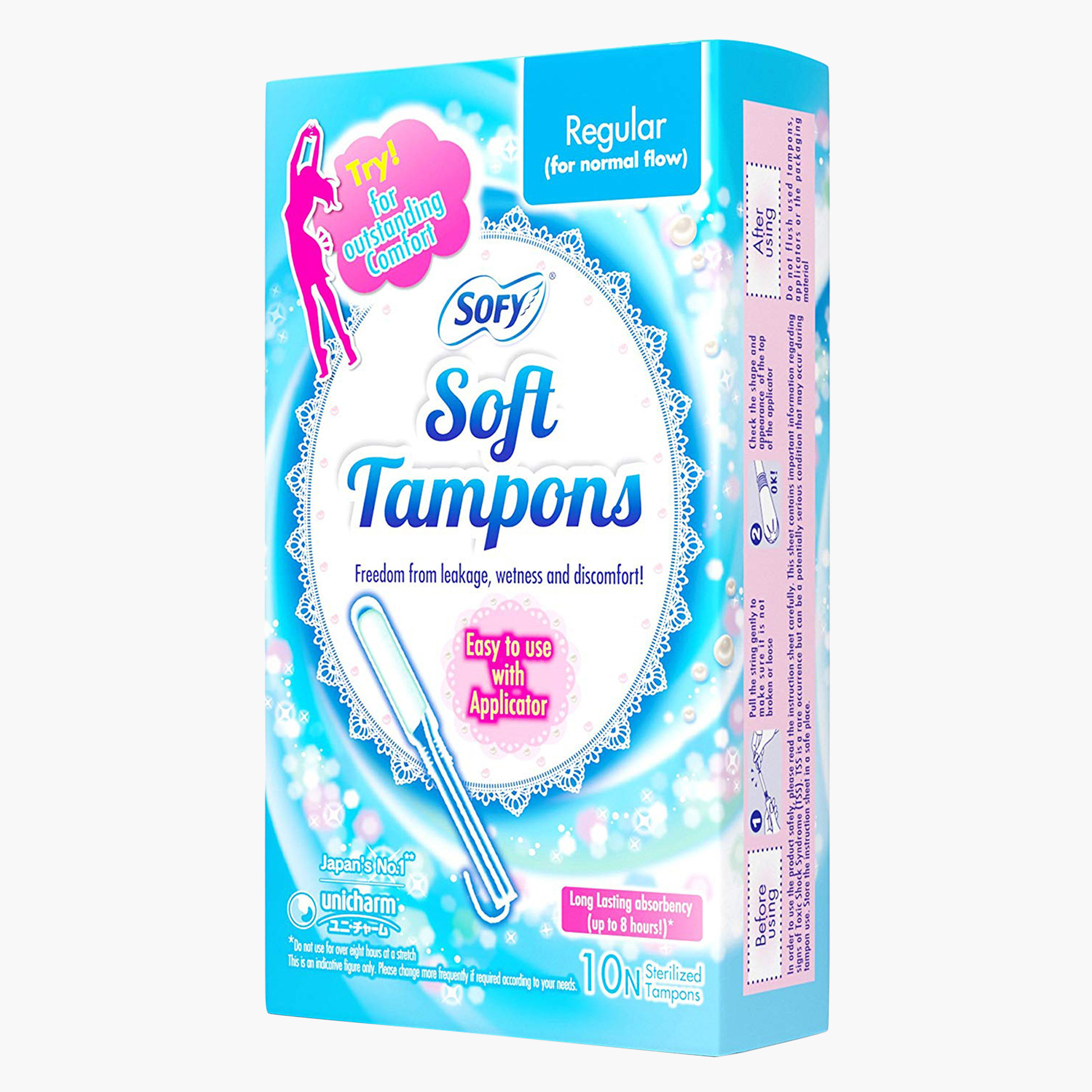 Sofy Soft Regular Tampons - Set of 10-baby-maternalcare-bodyhygiene-image-2