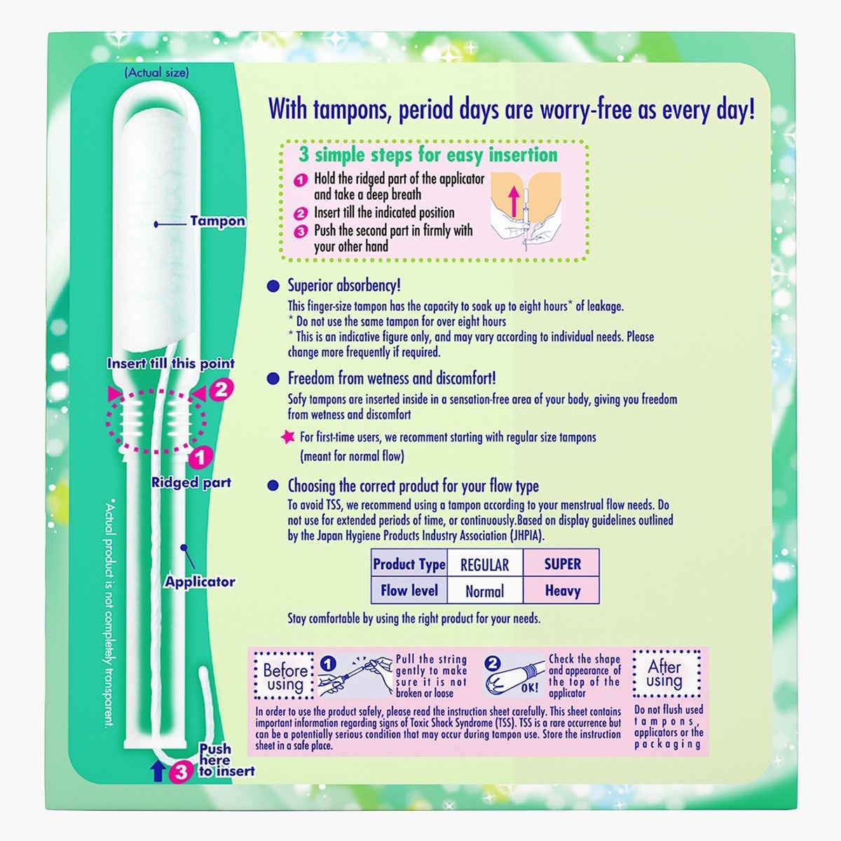 Sofy Soft Super Tampons - Set of 32-baby-maternalcare-bodyhygiene-image-3
