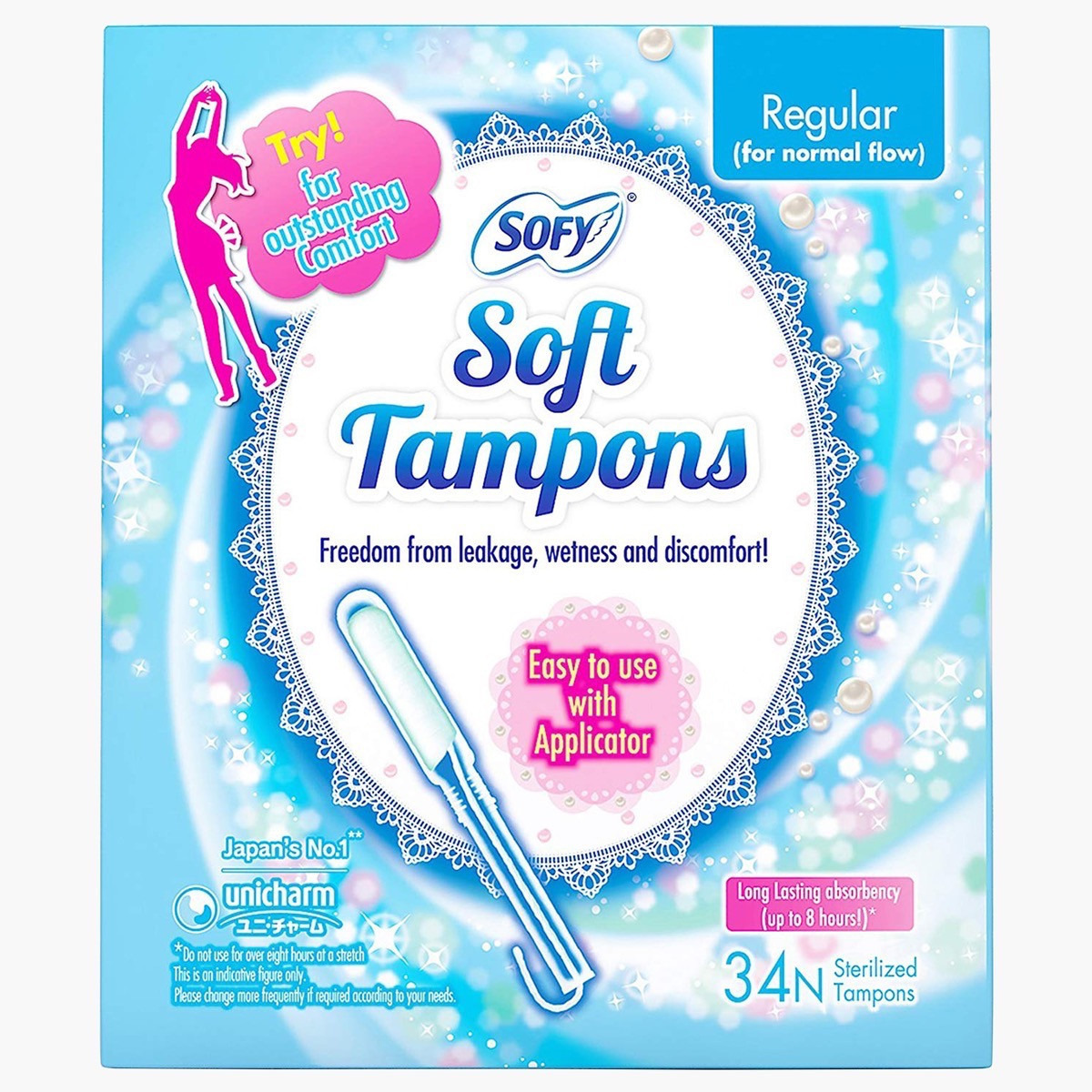 Sofy Soft Tampons Regular - 34 Pads-baby-maternalcare-bodyhygiene-image-1